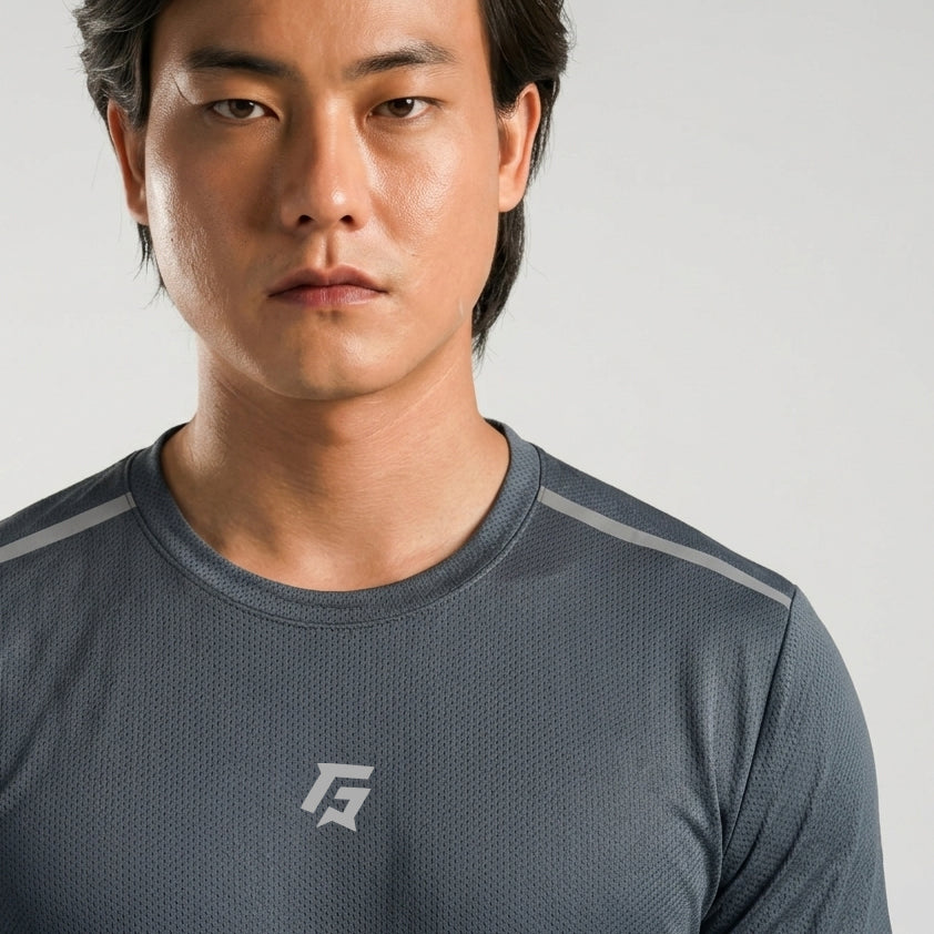 Gain 21 Tee (Pu Grey)