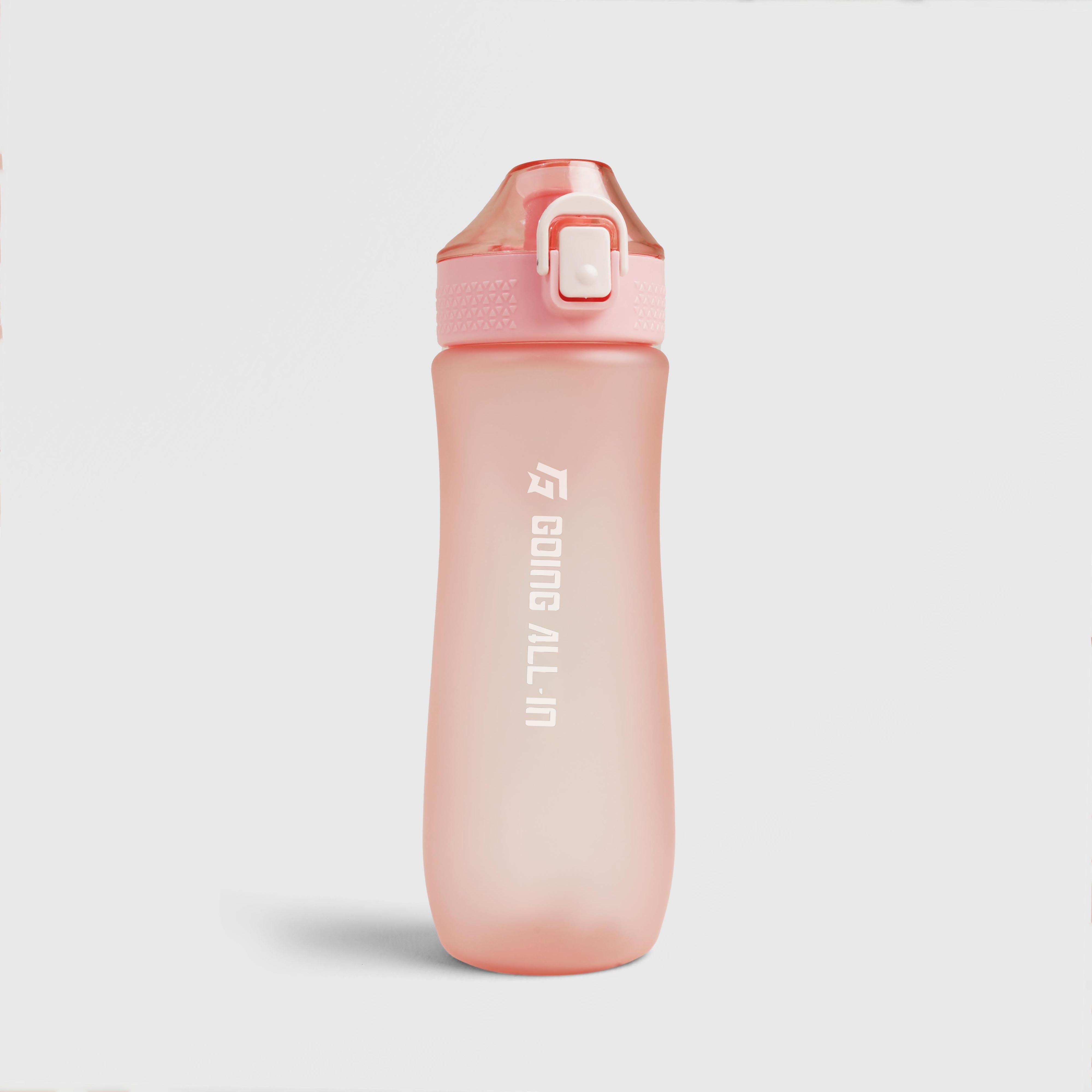 Curved Sports Bottle 800ml (Coral Peach)