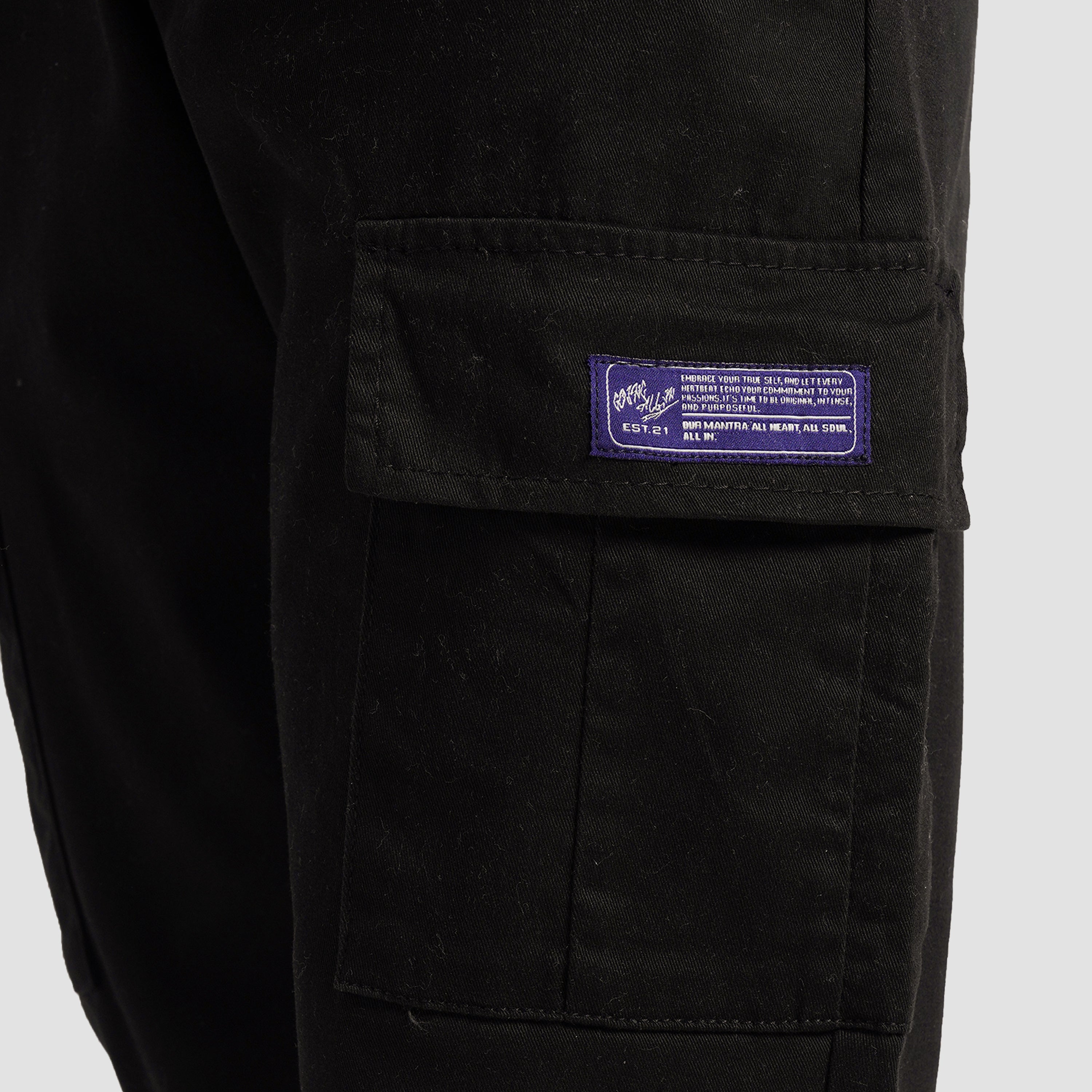 LiteFlex Cargo Pants (Black)