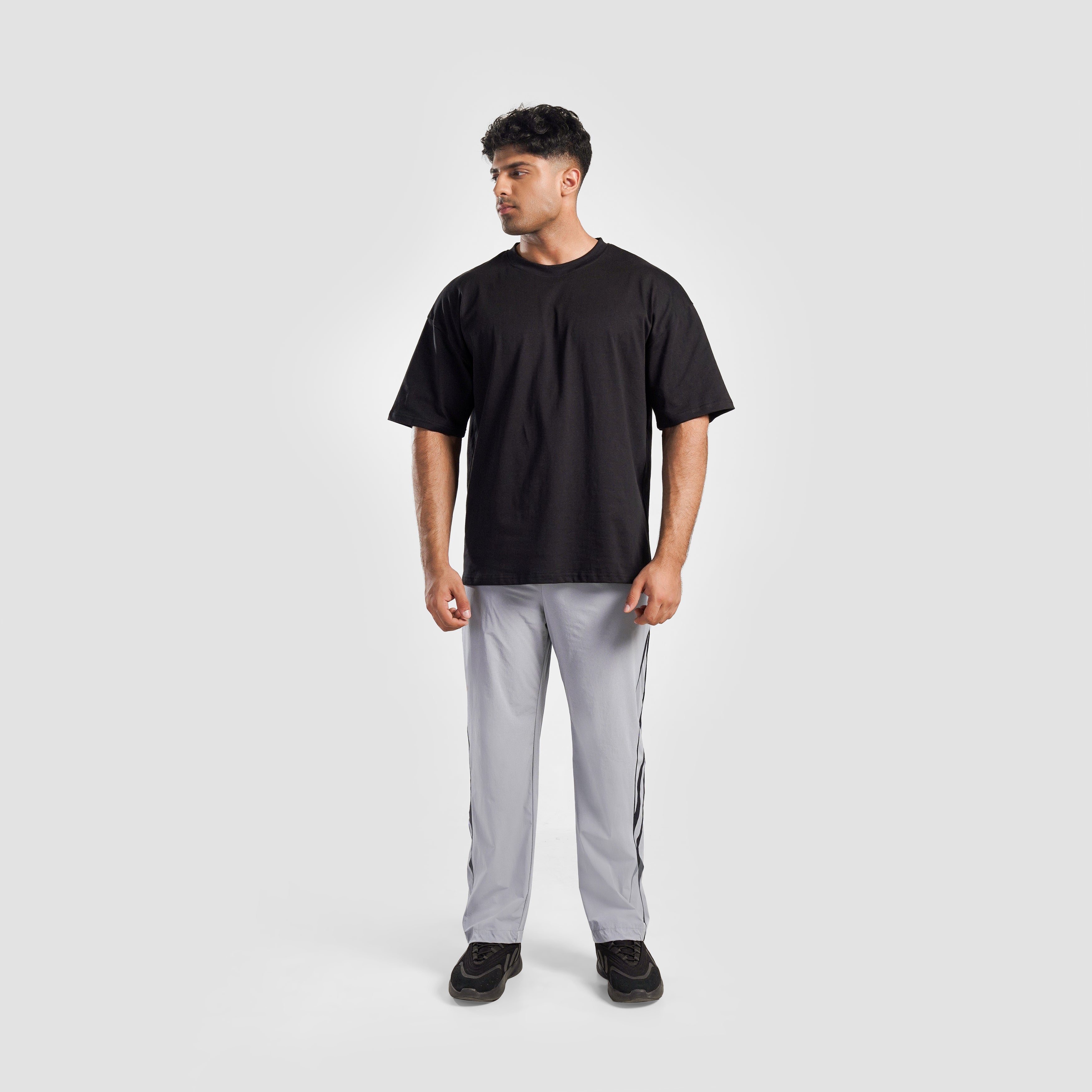 Dual Stripe Trousers 2.0 (Light Grey)
