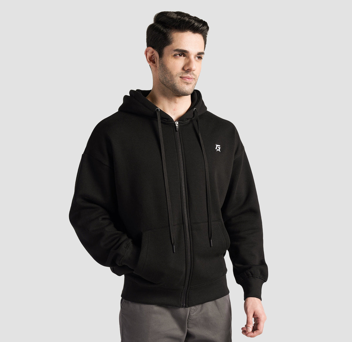 men gym jacket zip up workout sportswear side view Men Gym Jacket Gymarmour Pakistan