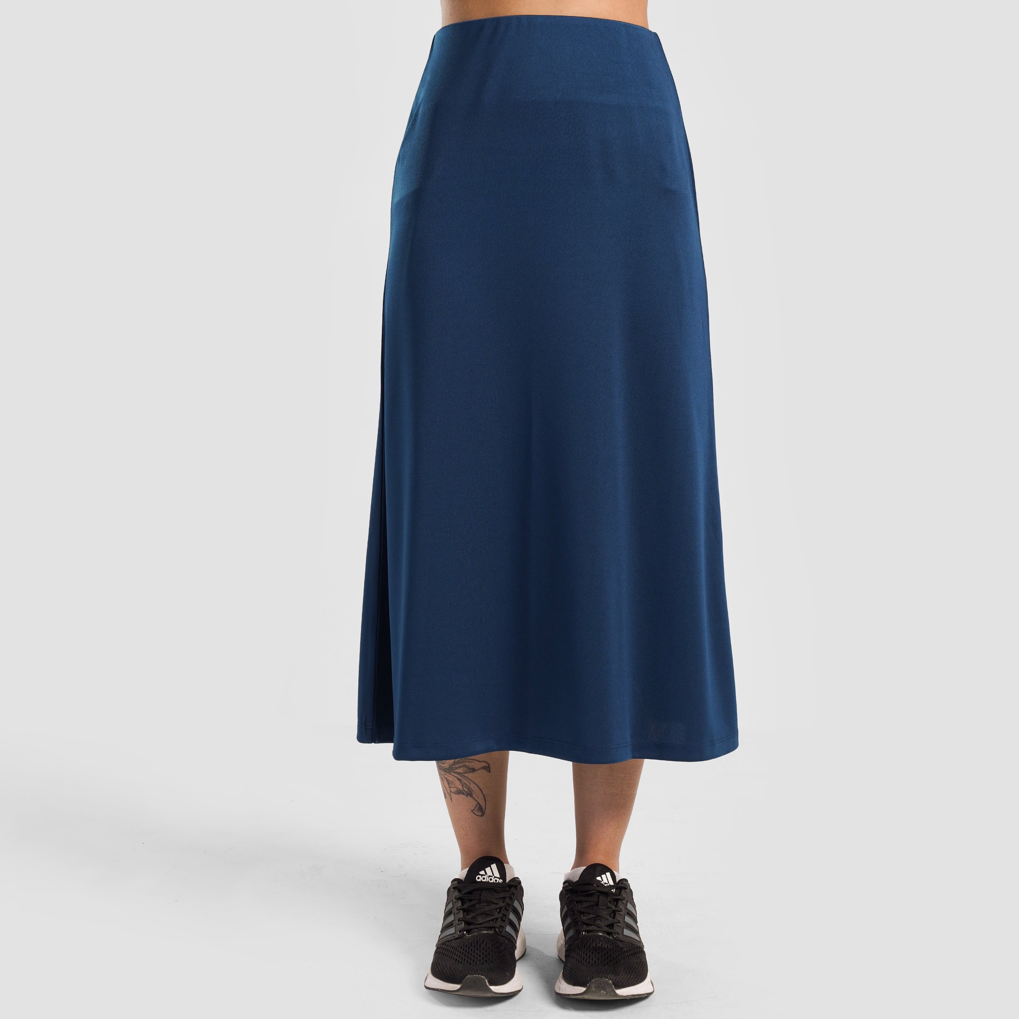 Sleek Slip Skirt (Teal)
