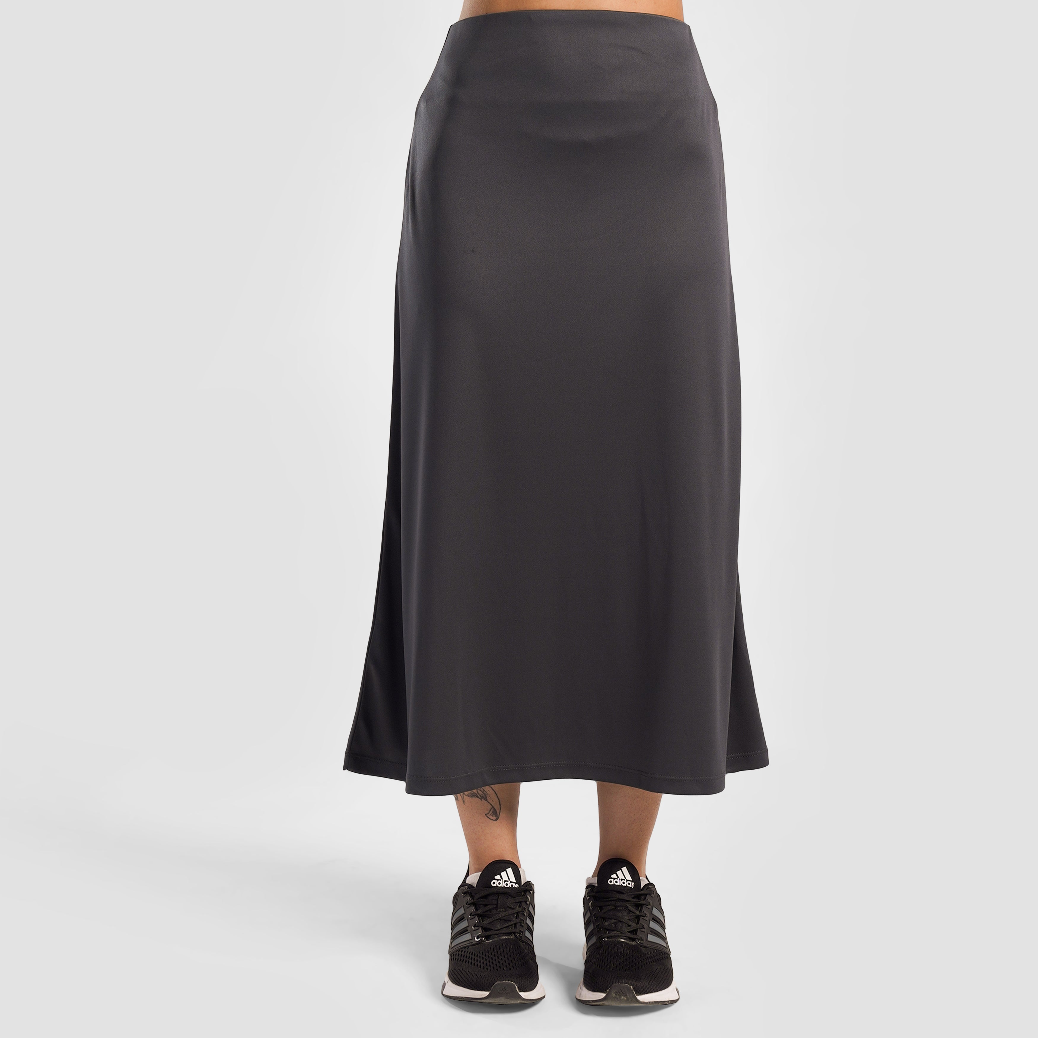 Sleek Slip Skirt (Grey)