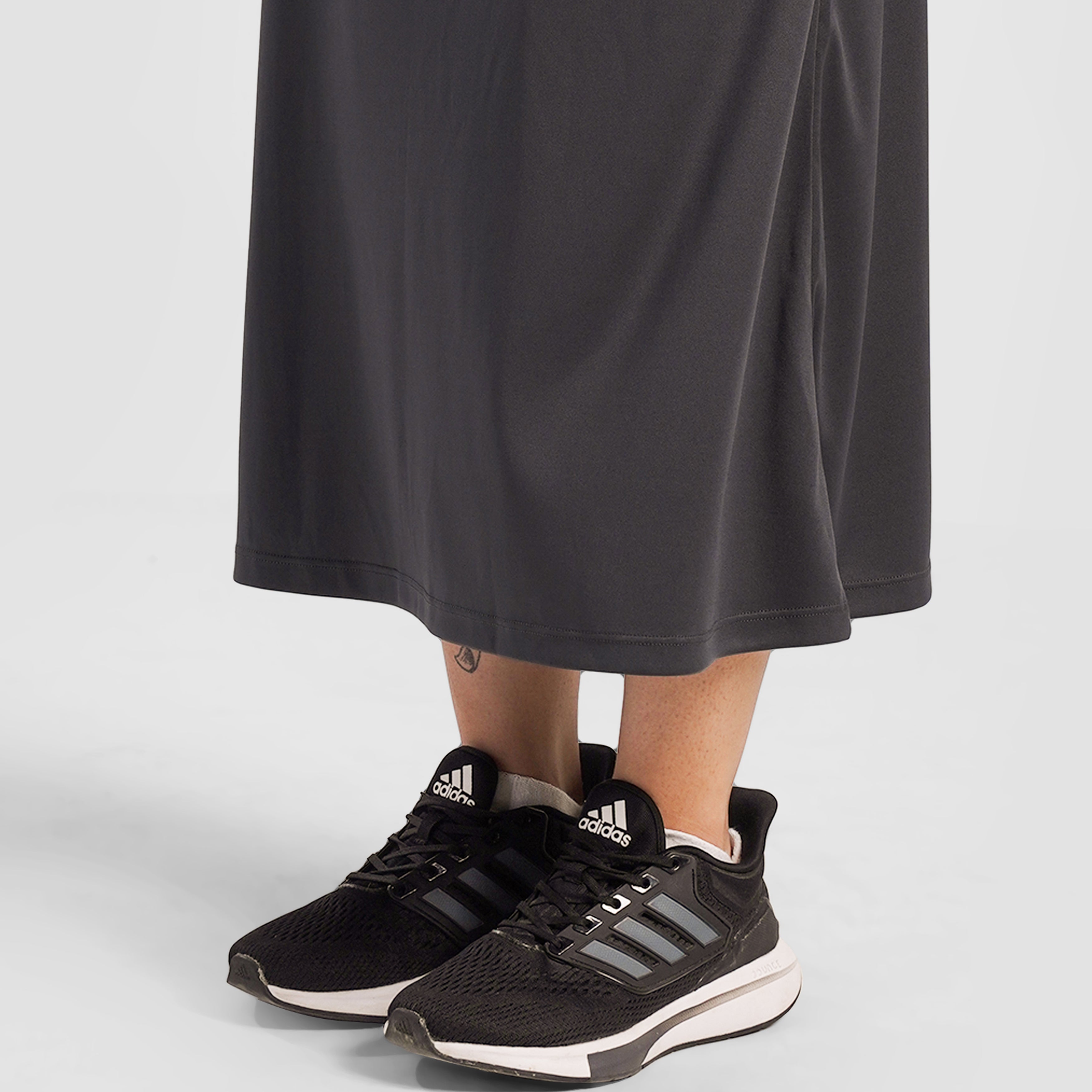Sleek Slip Skirt (Grey)
