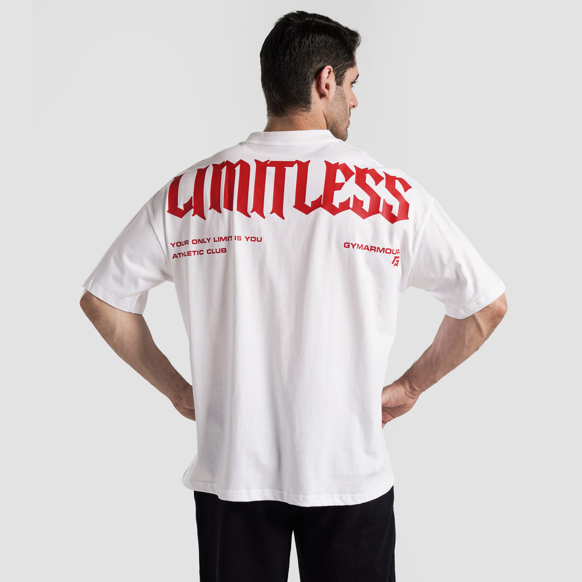 unisex gym t-shirt sportswear breathable workout tee side view Unisex T-Shirt Gym Armour Pakistan