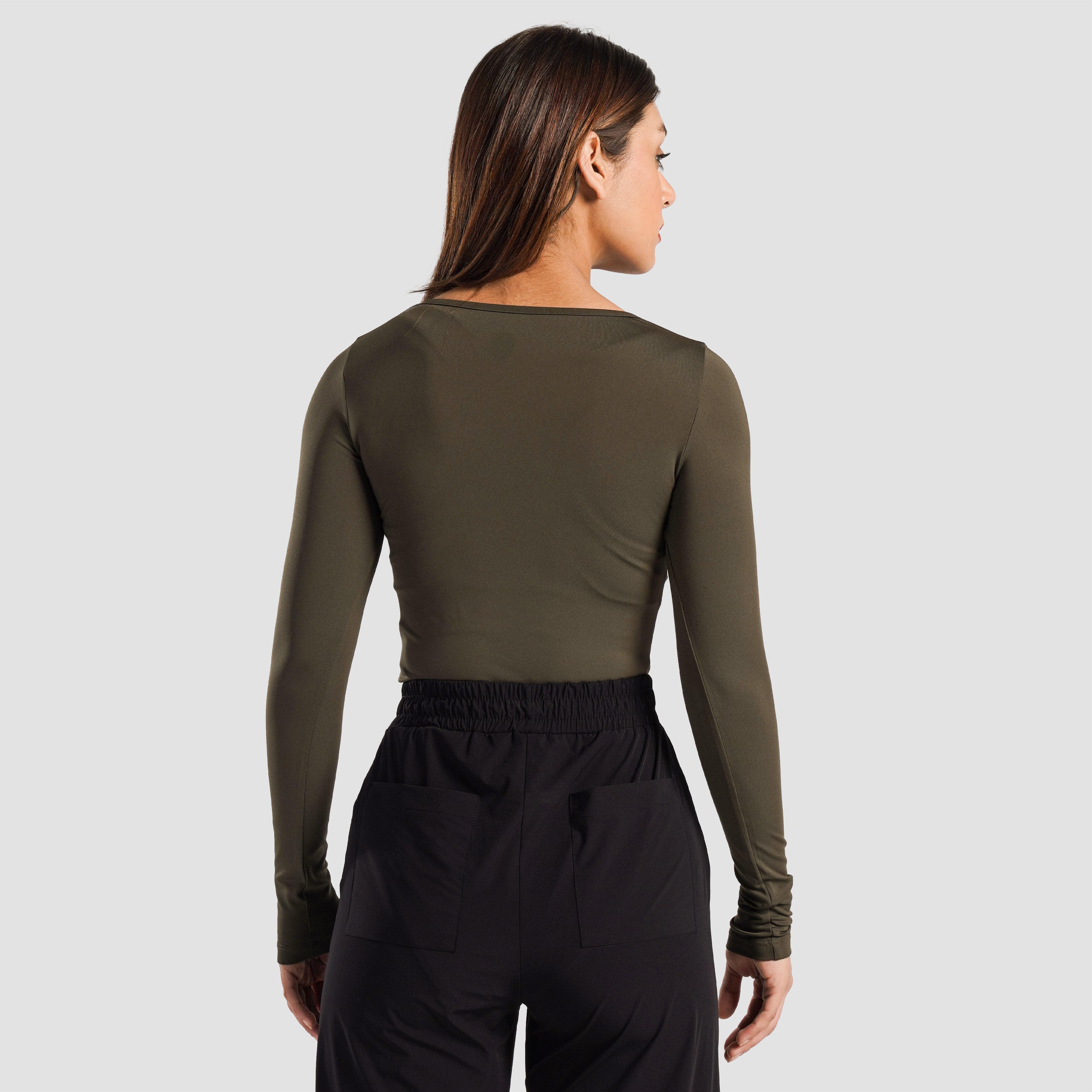 Full Sleeves BodySuit (Olive)