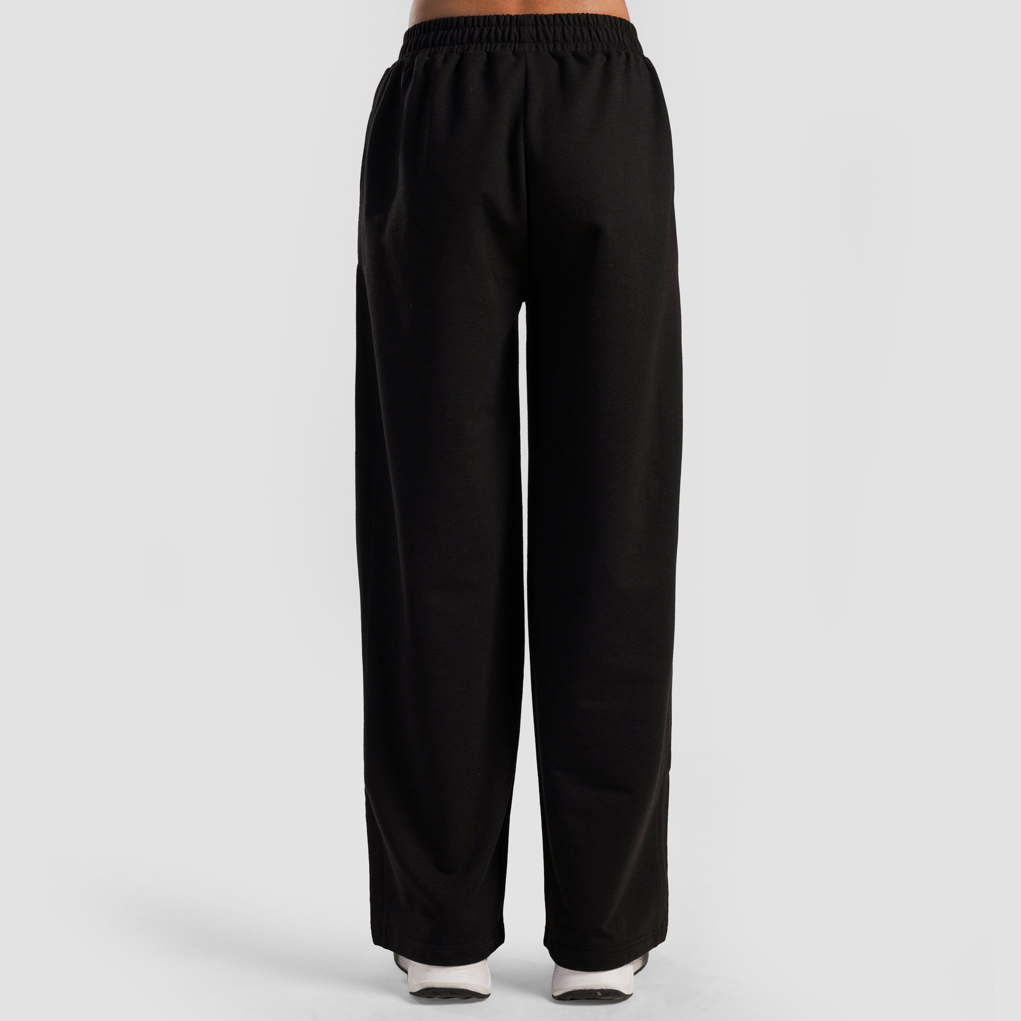 Inverse Wide Trousers (Black)