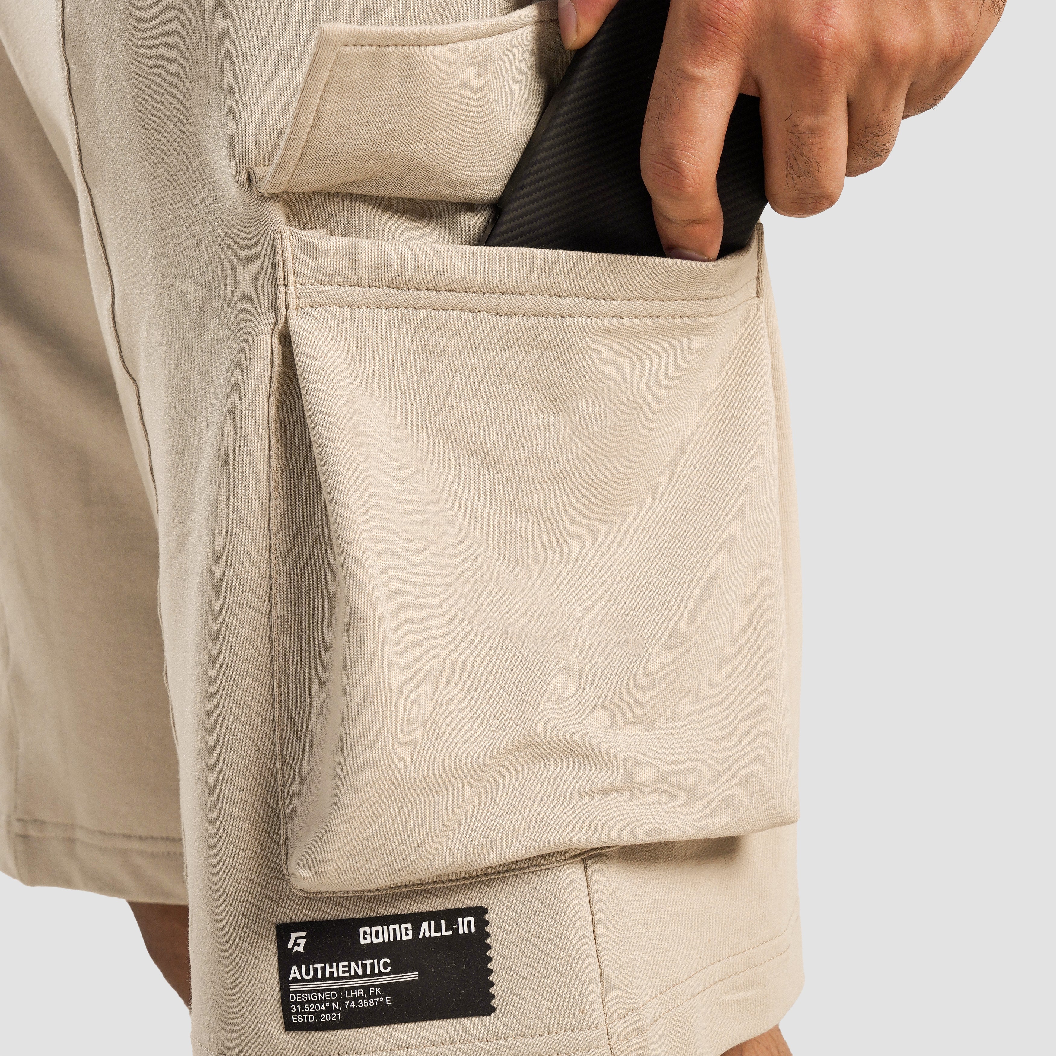 Propel Shorts (Beige)