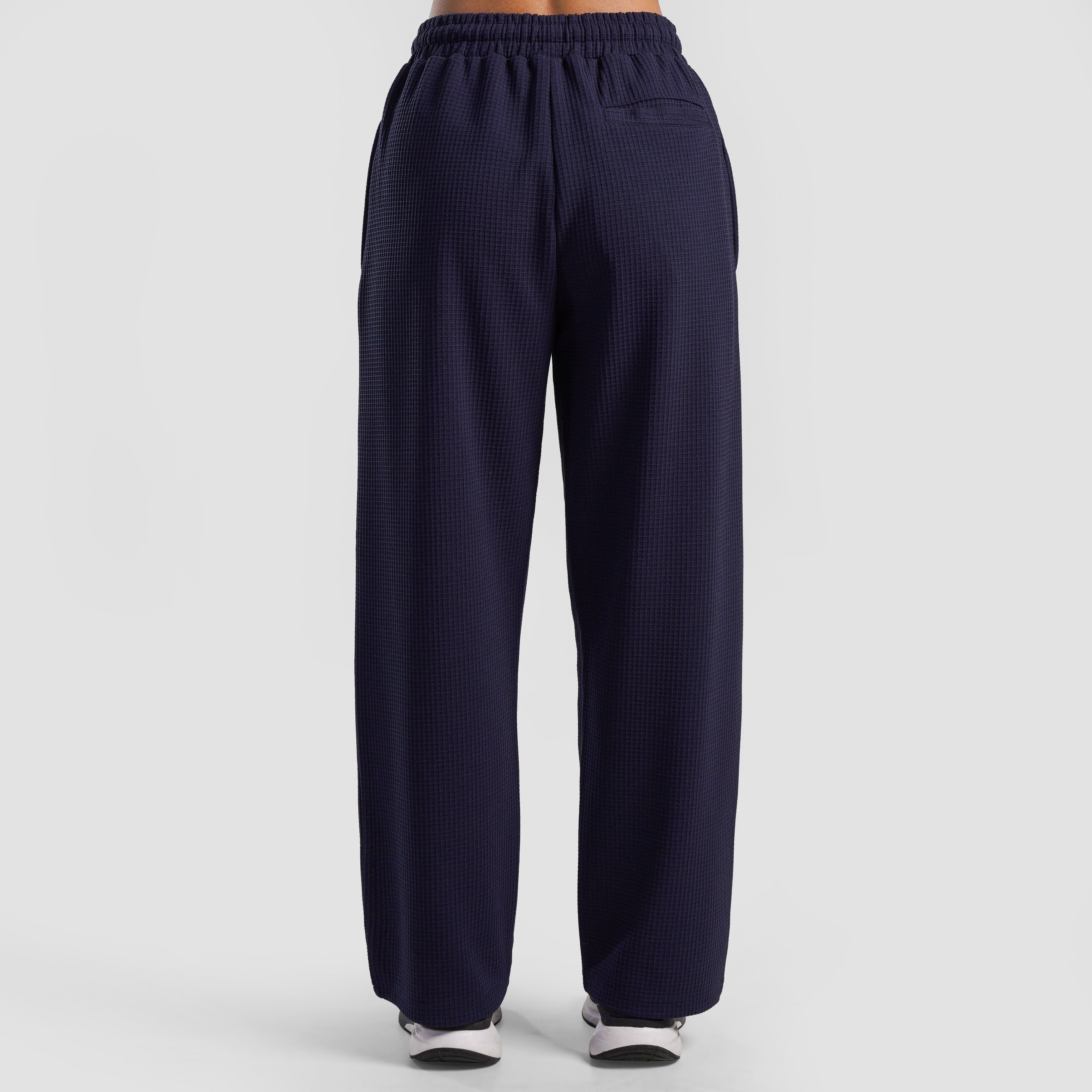 Waffle Unisex Trousers (Navy)