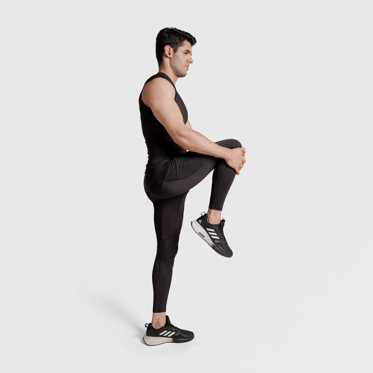 men gym trousers workout pants breathable fitness training bottoms back view Men Gym Trousers GymArmour Pakistan