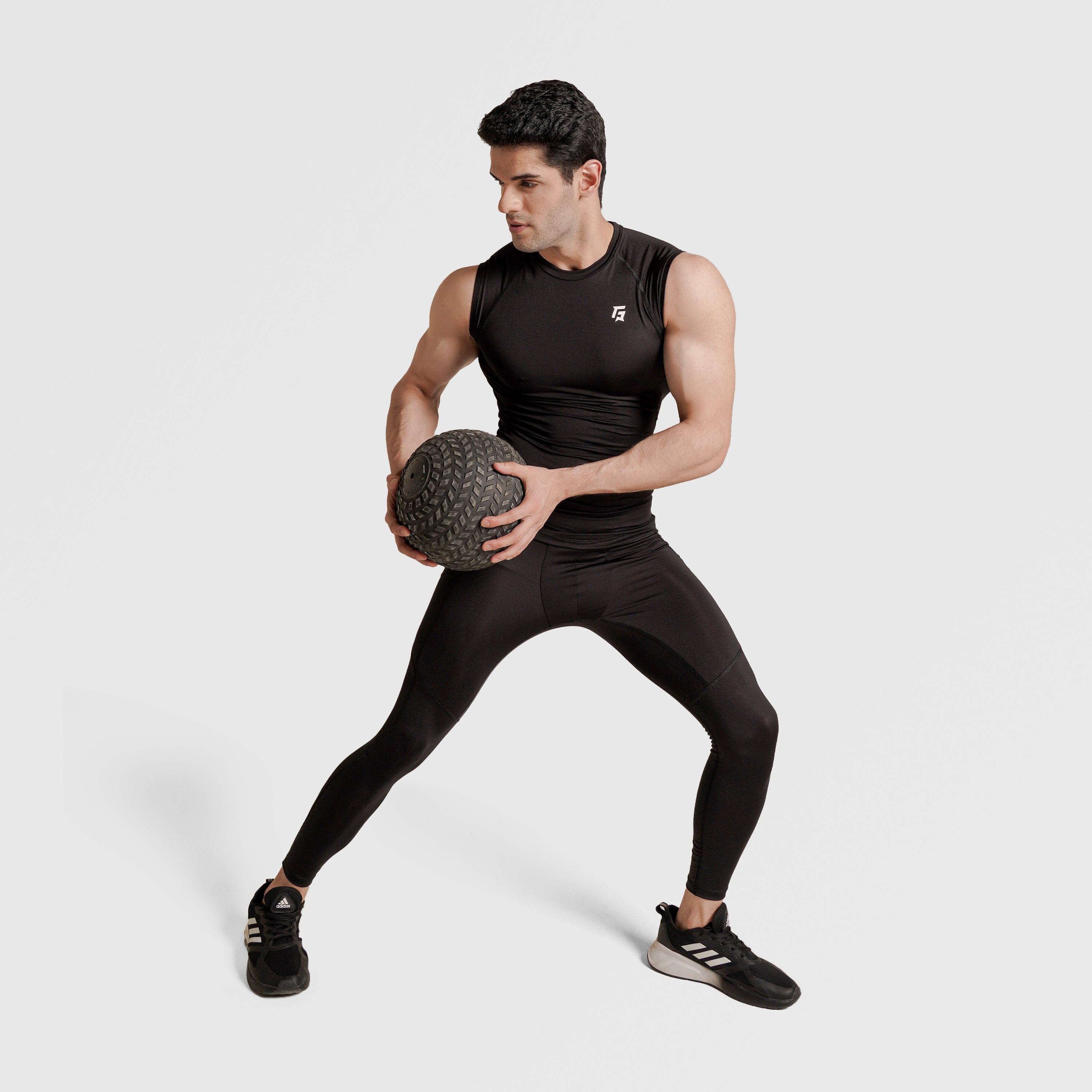 GA Compression Sleeveless (Black)