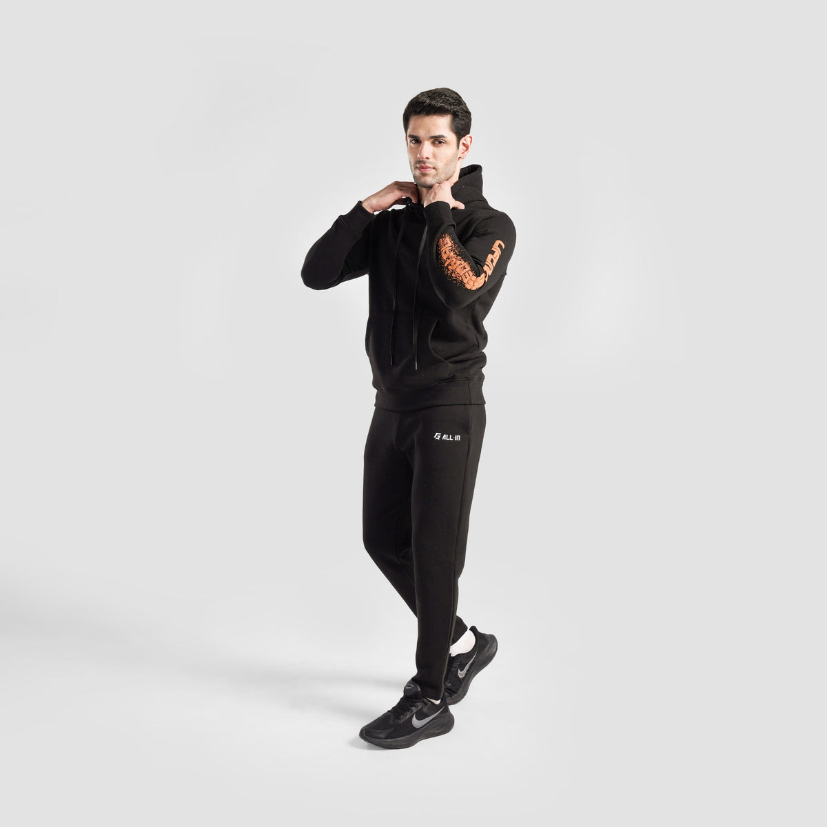 men gym trousers workout pants breathable fitness training bottoms fabric detail Men Gym Trousers GymArmour Pakistan