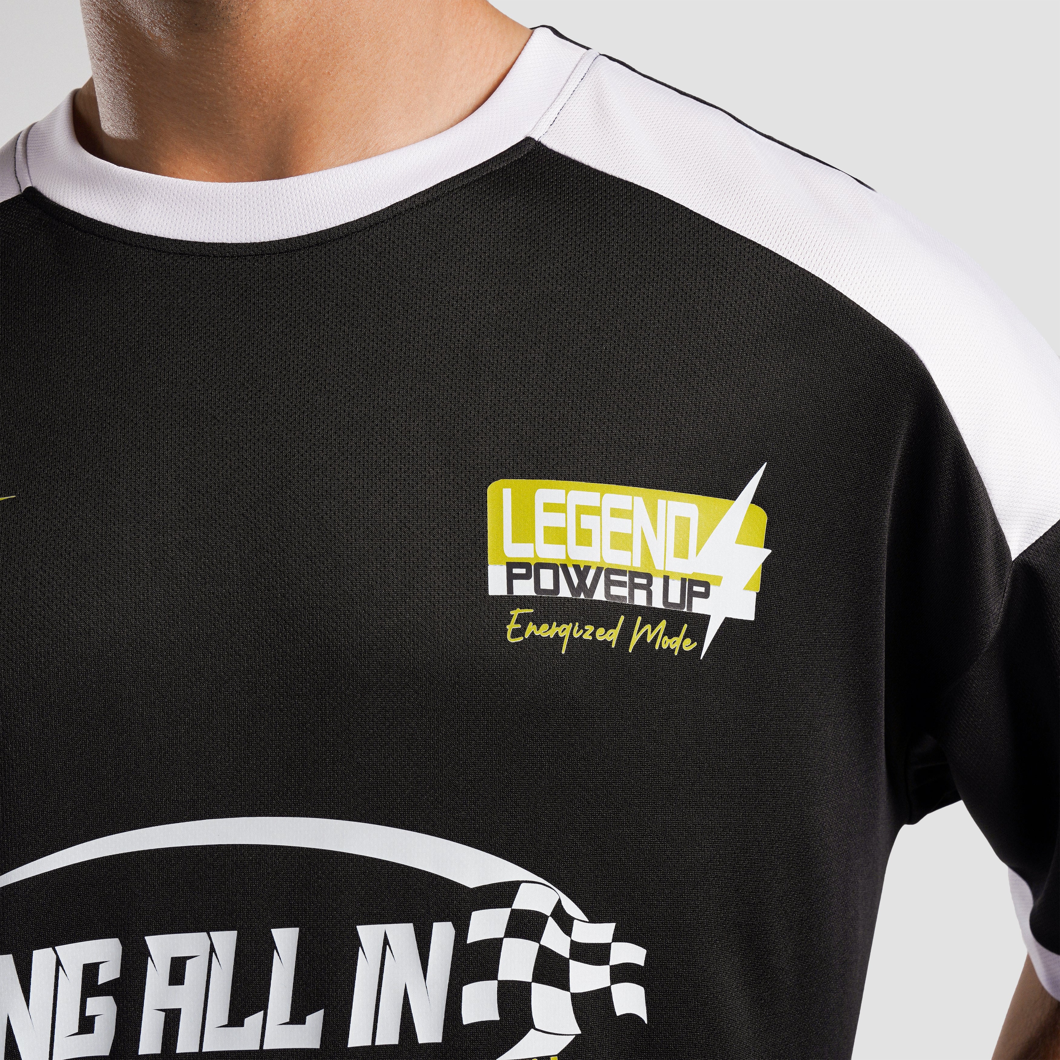 Power Up Jersey (Black)