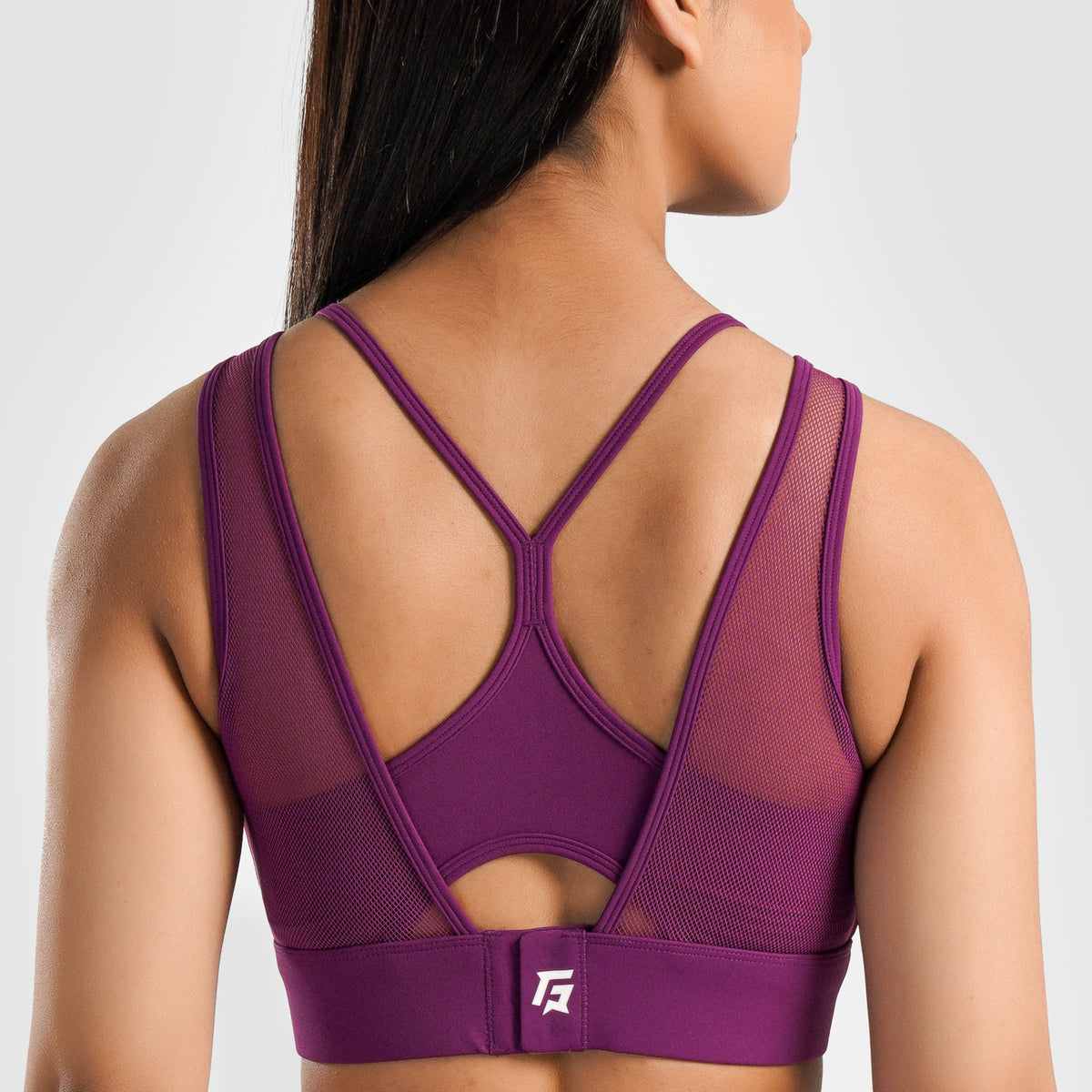 Empower Sports Bra (Dark Pink)