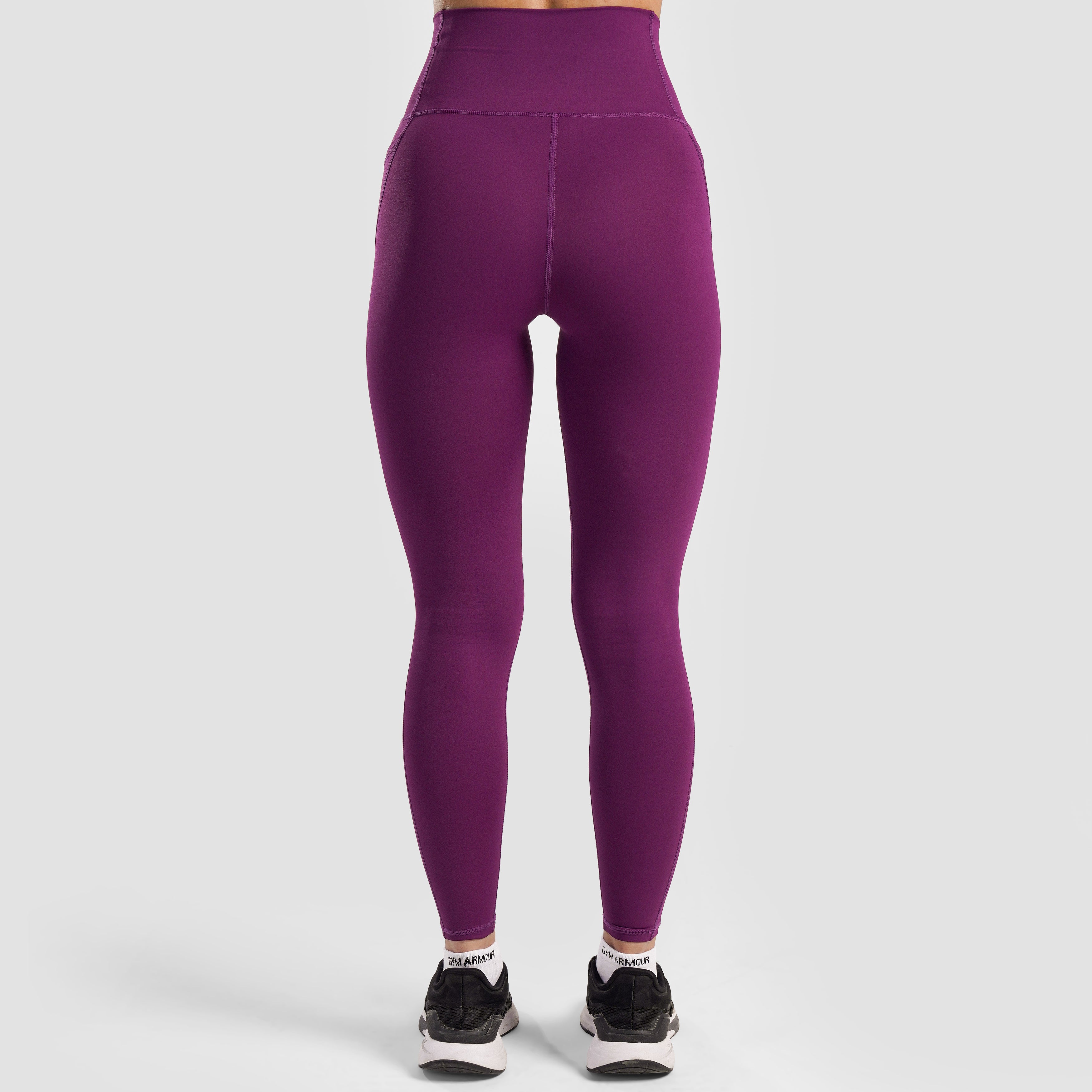 Empower Leggings (Dark Pink)