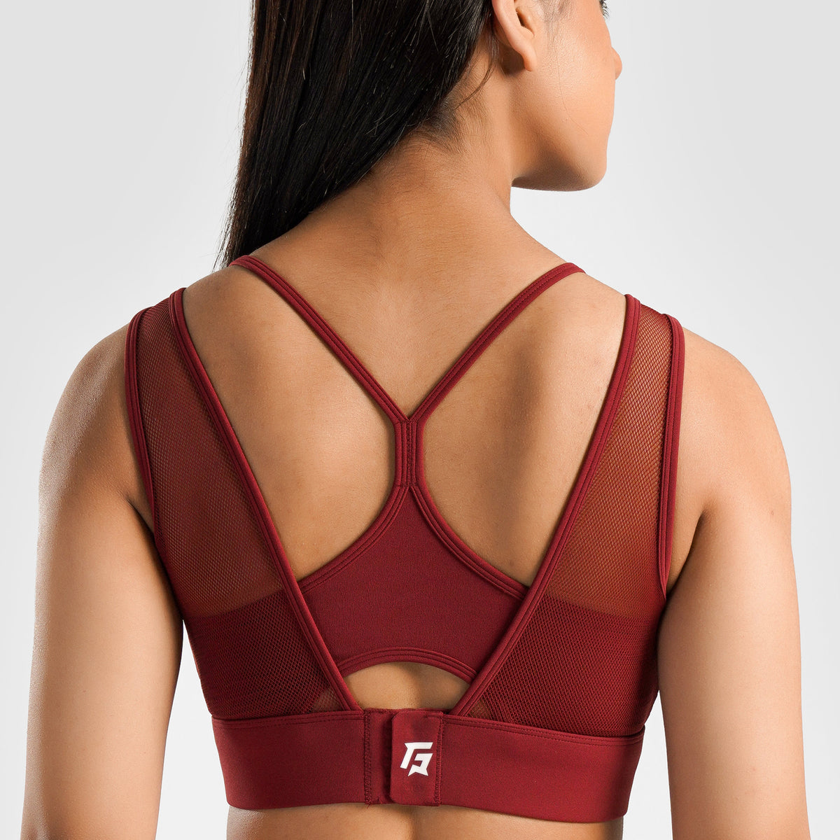 Empower Sports Bra (Red)