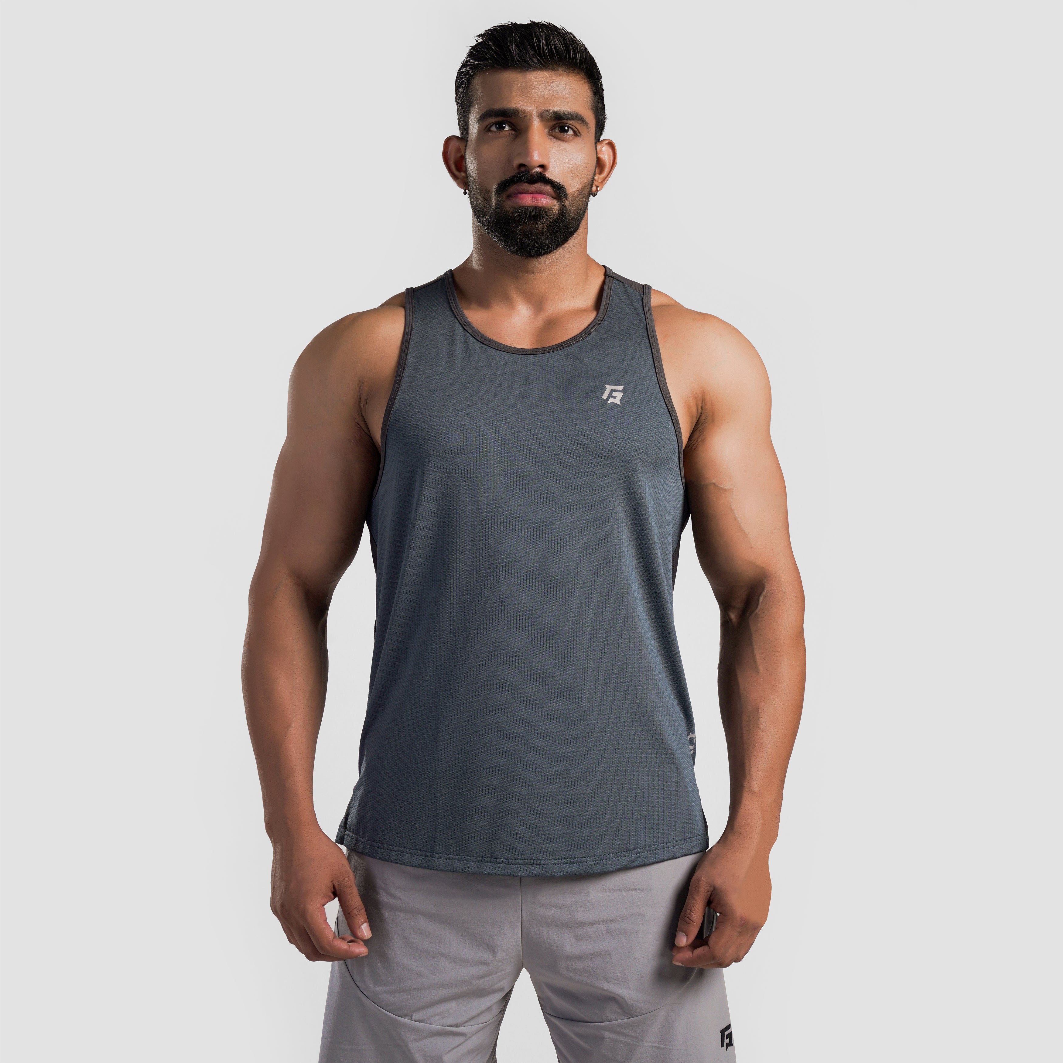 Logo Tank (Grey)