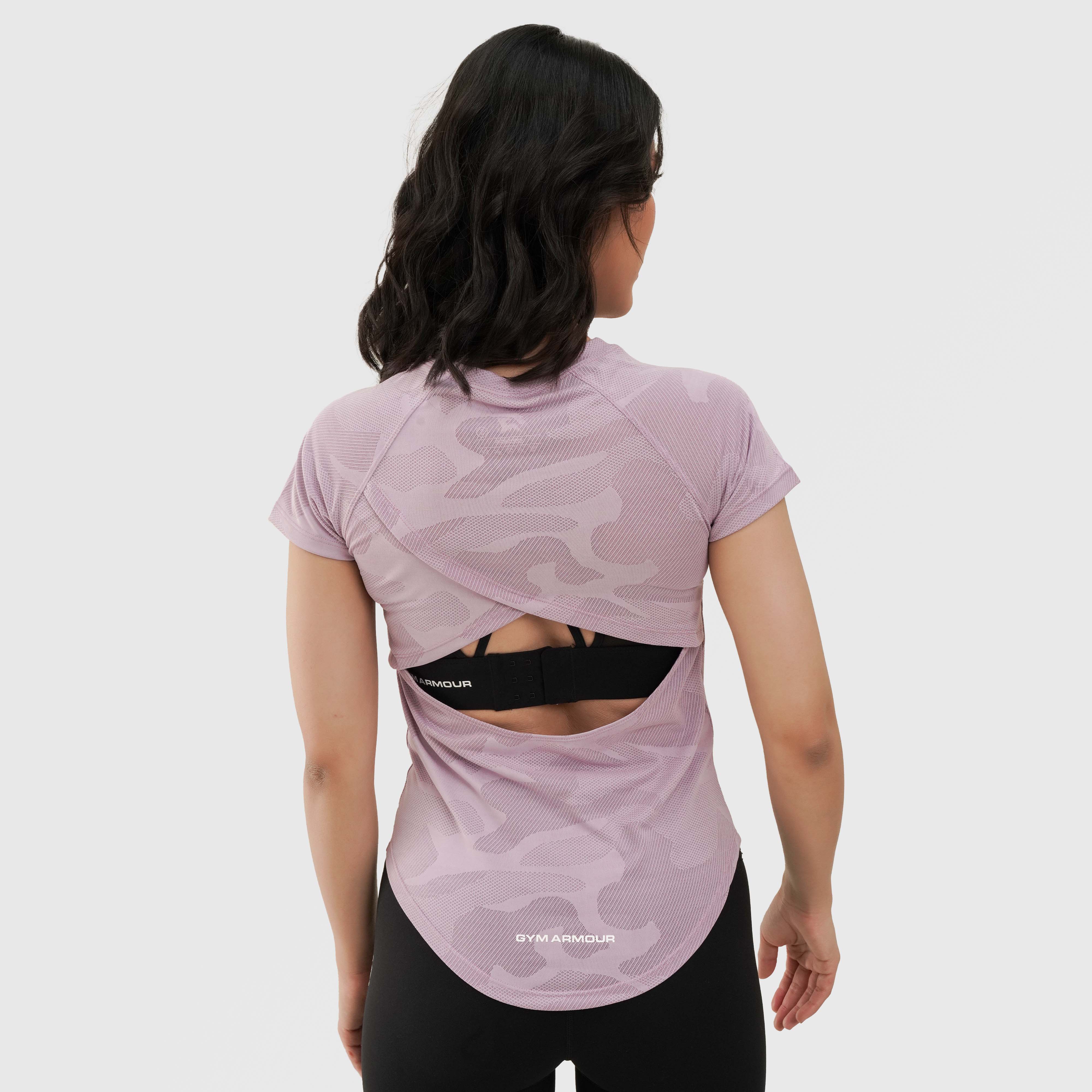 GA Cut Out Tee (Lilac)