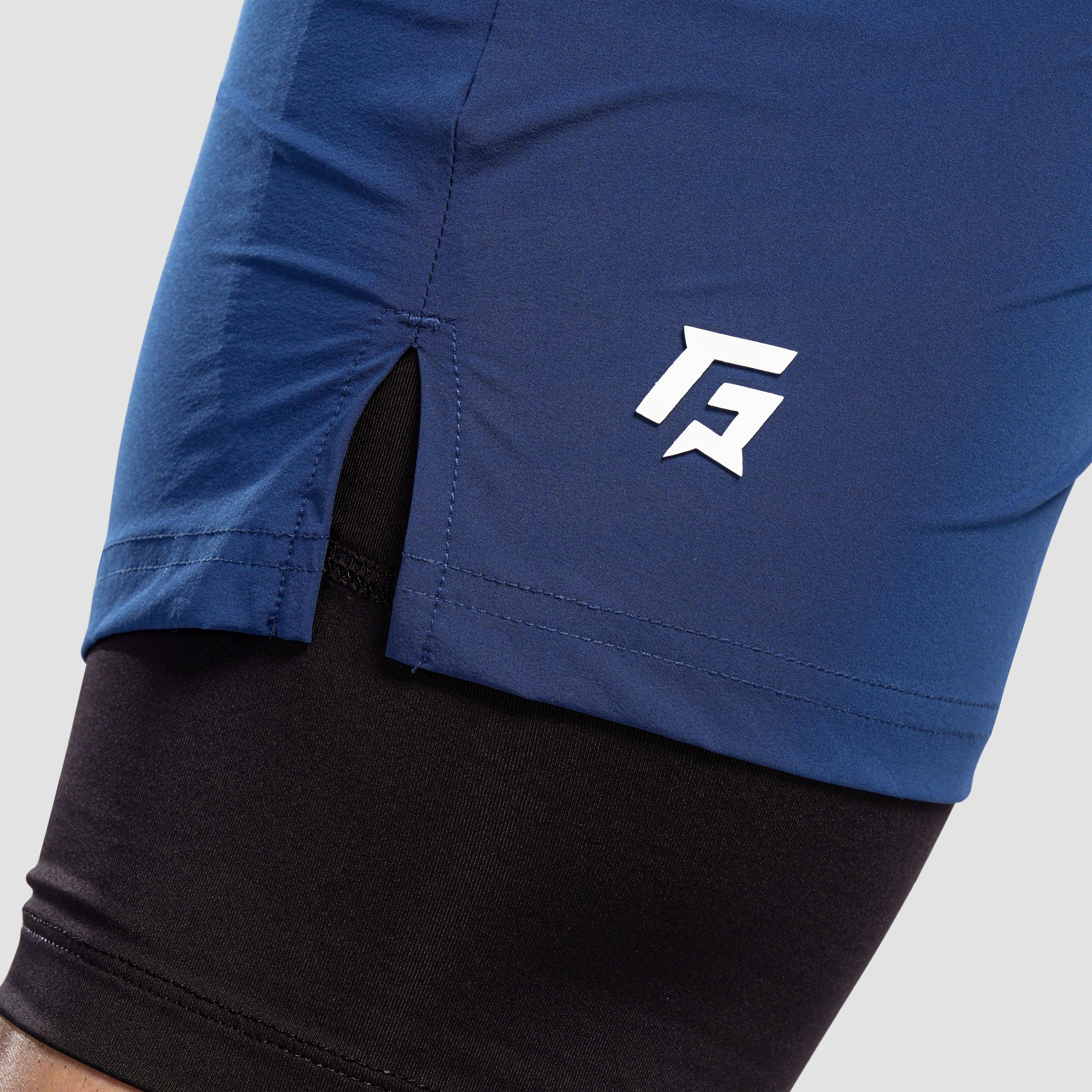 Aero Patch Shorts (Blue)
