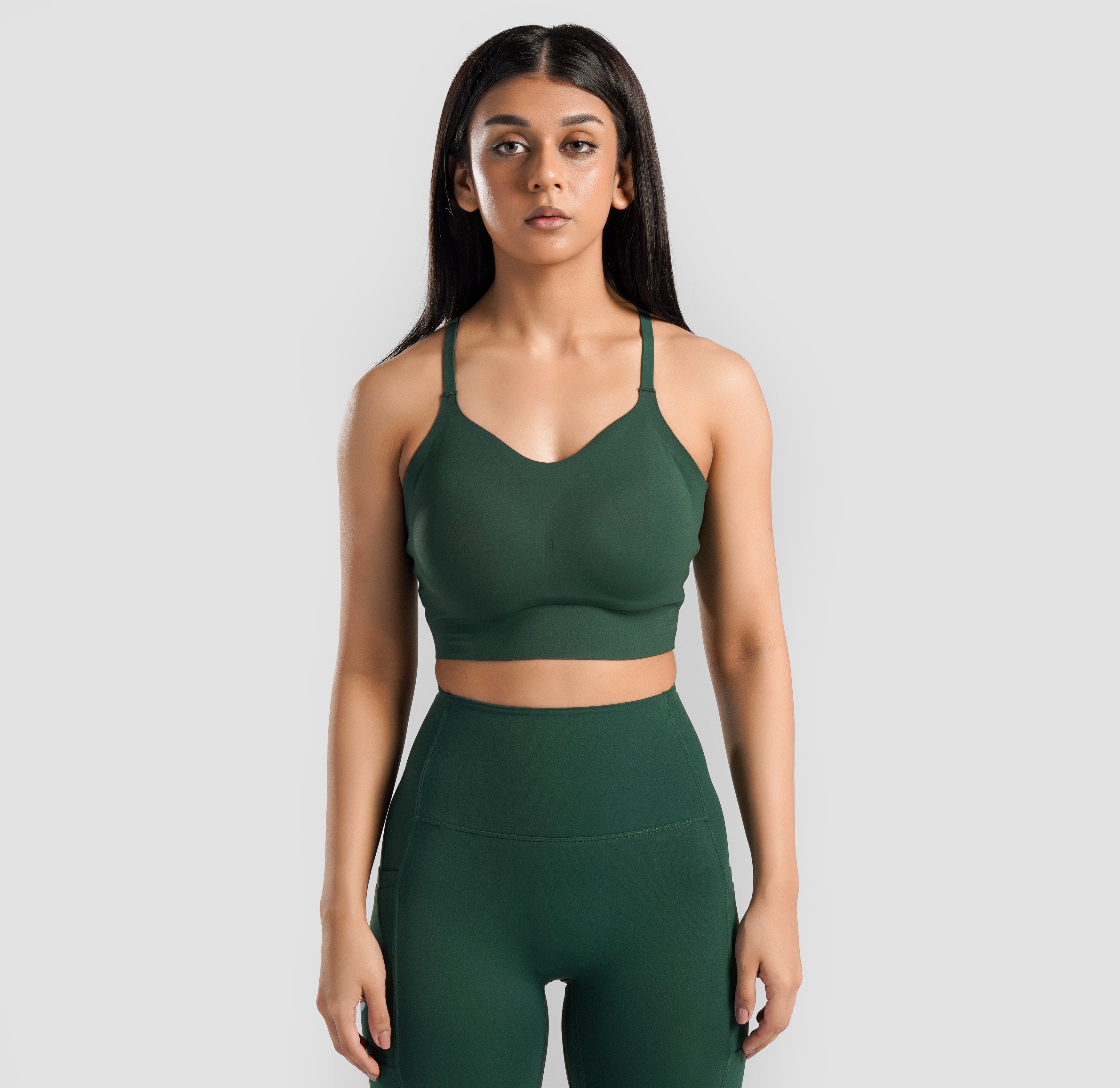 Radient Sports Bra (Green)