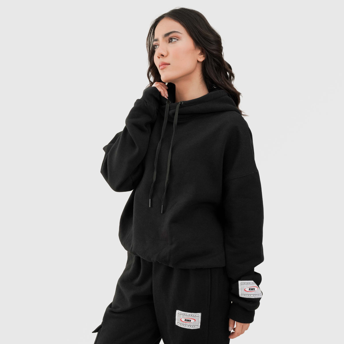 women gym jacket zip up workout sportswear side view Women Gym Jacket GymArmour Pakistan
