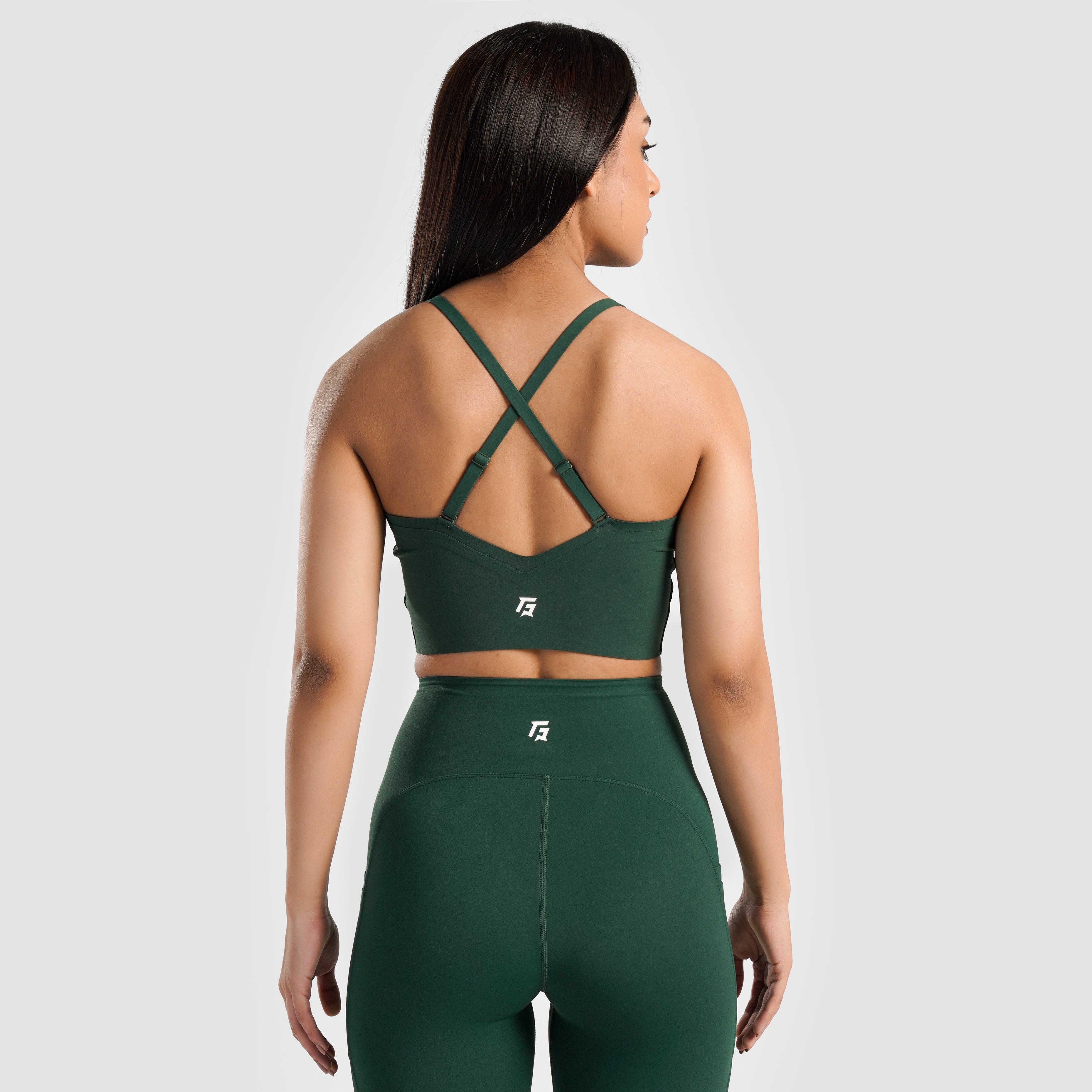 Radient Sports Bra (Green)