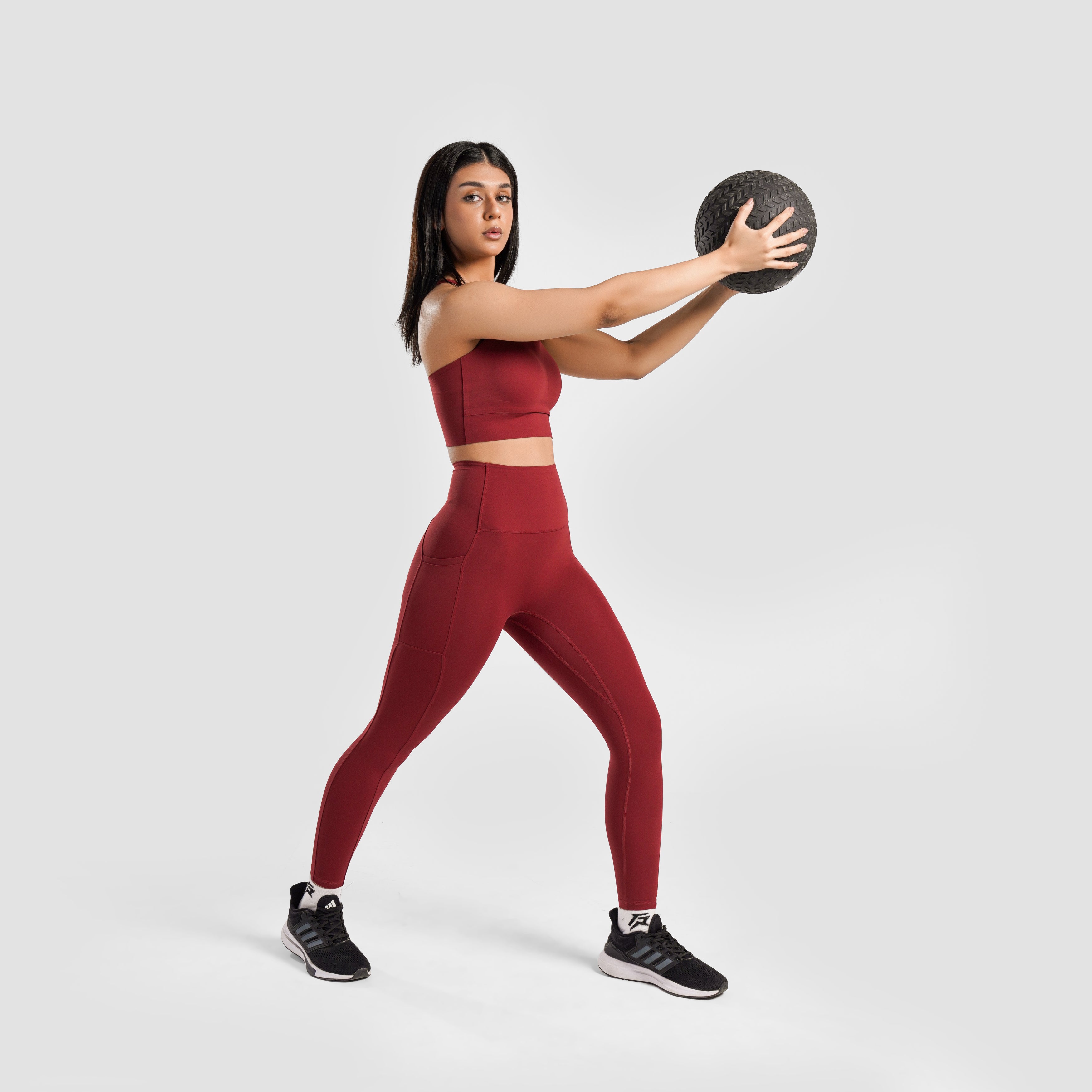 Radient Sports Bra (Red)