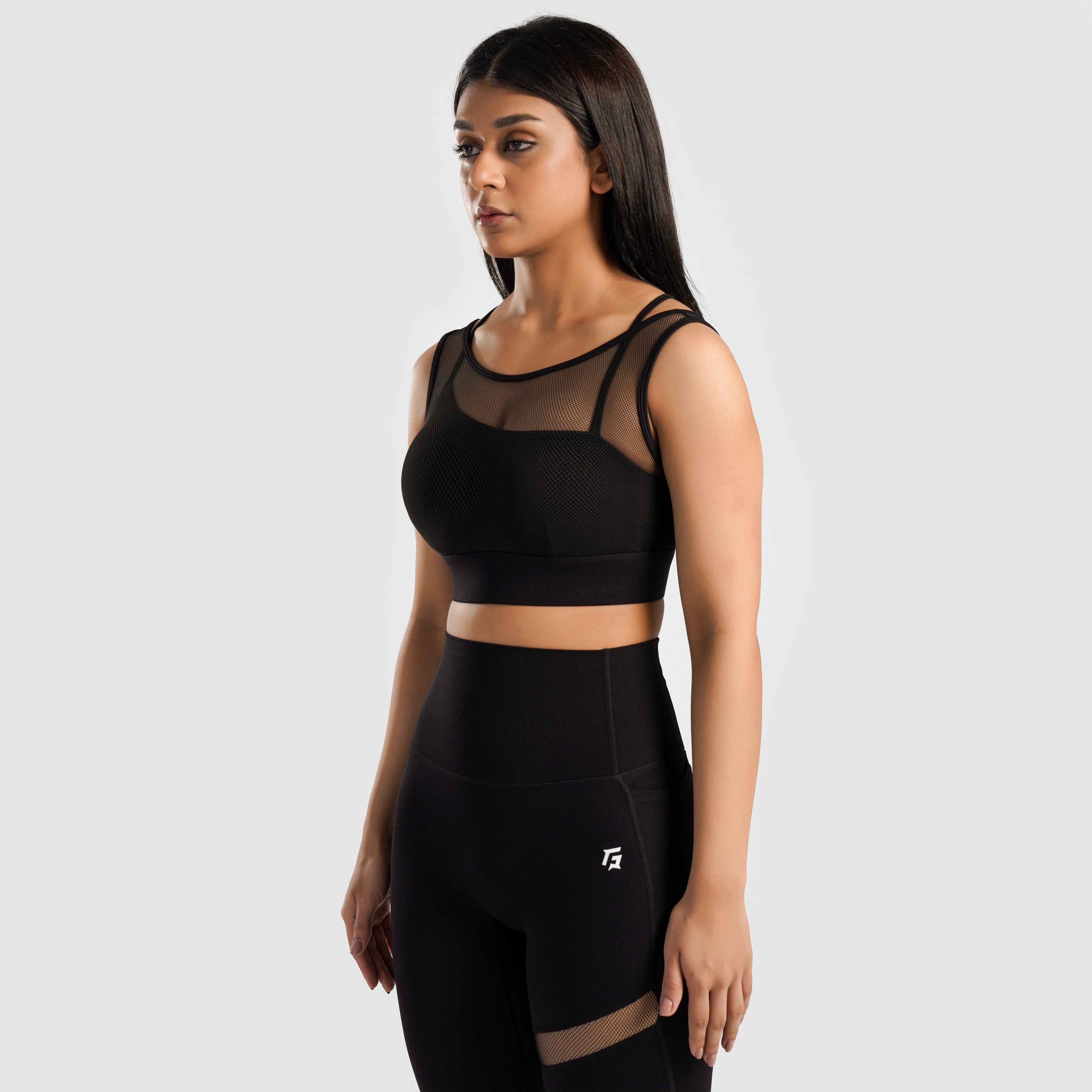Empower Sports Bra (Black)