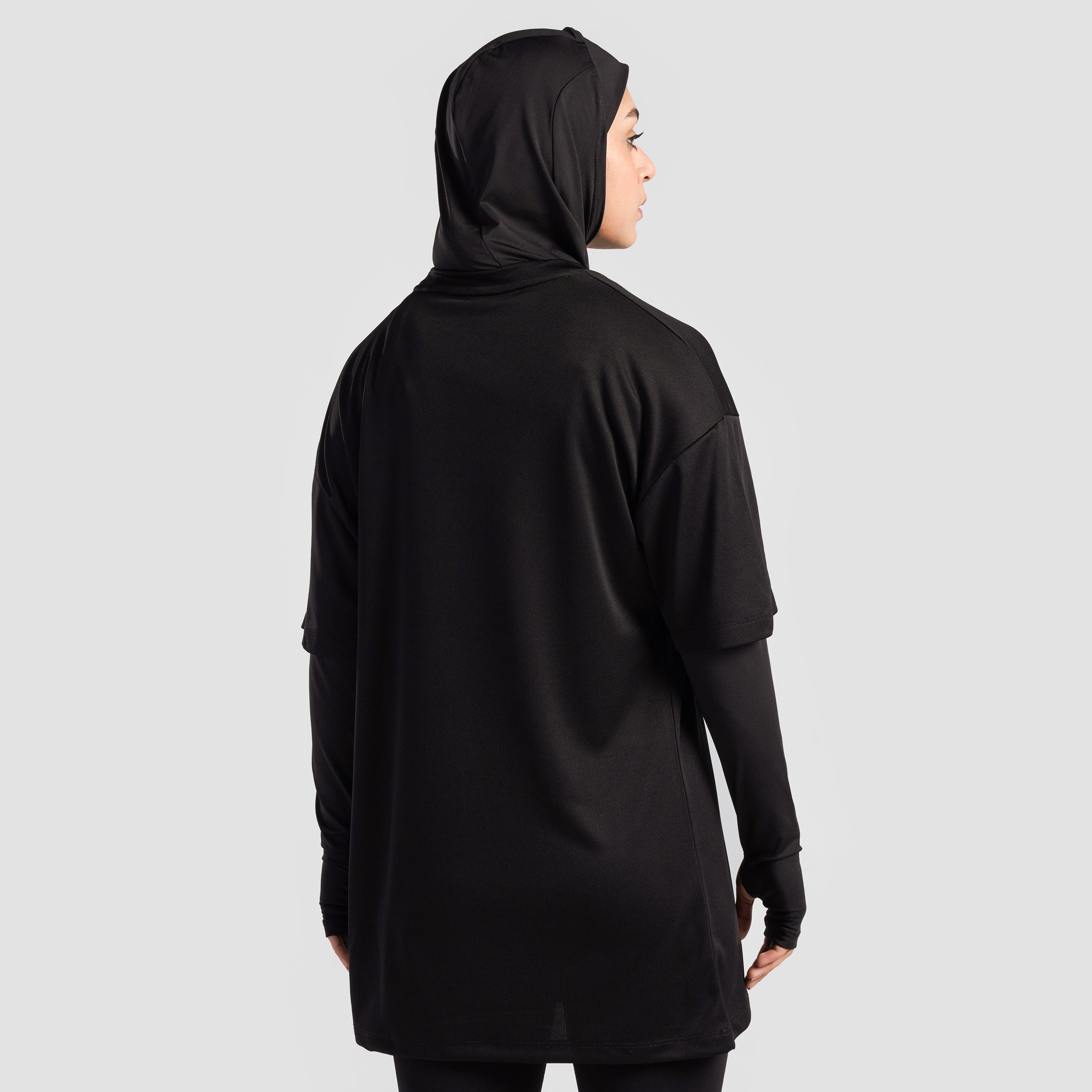 Veiled Velocity Top (Black)