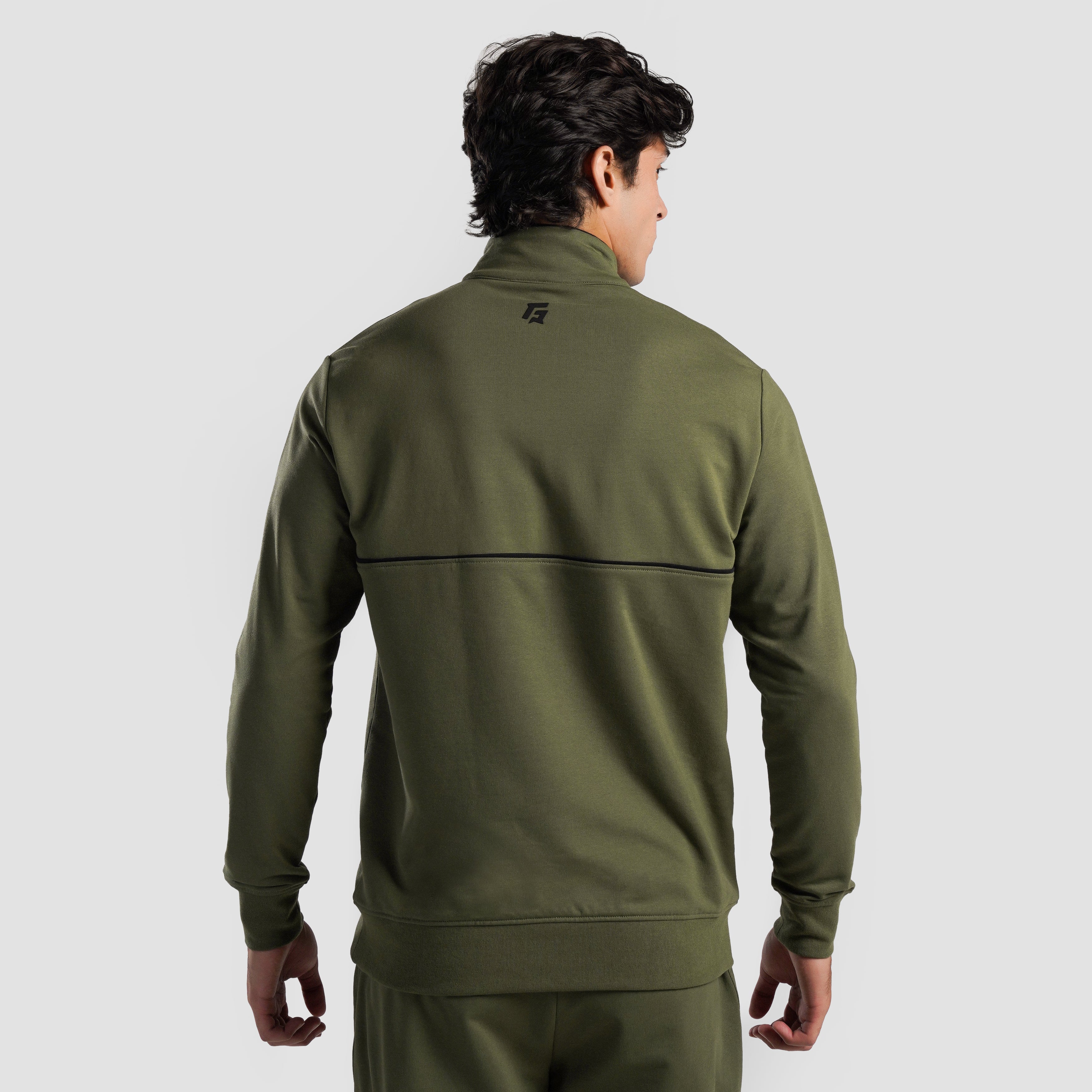 Shift Half Zip (Olive)