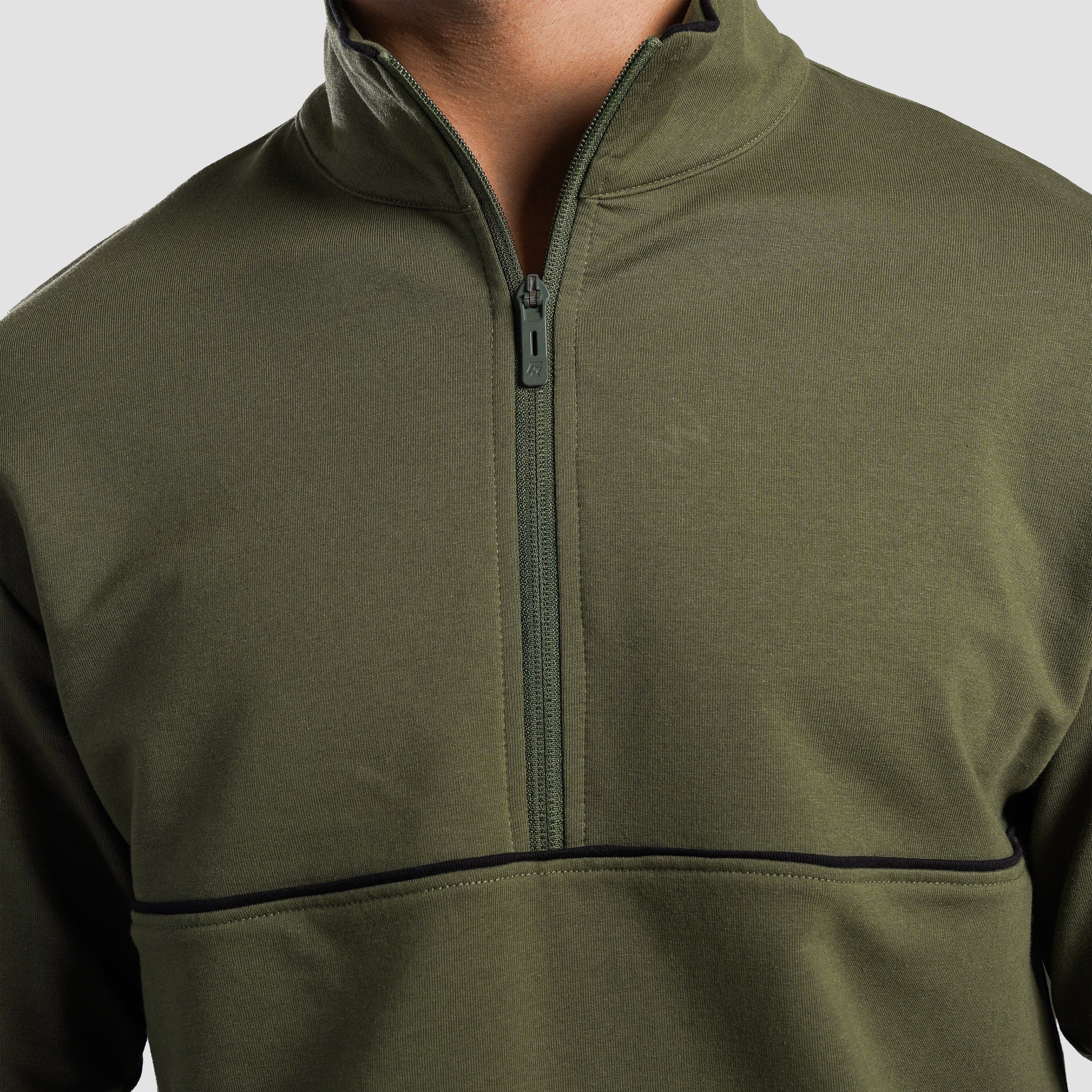 Shift Half Zip (Olive)