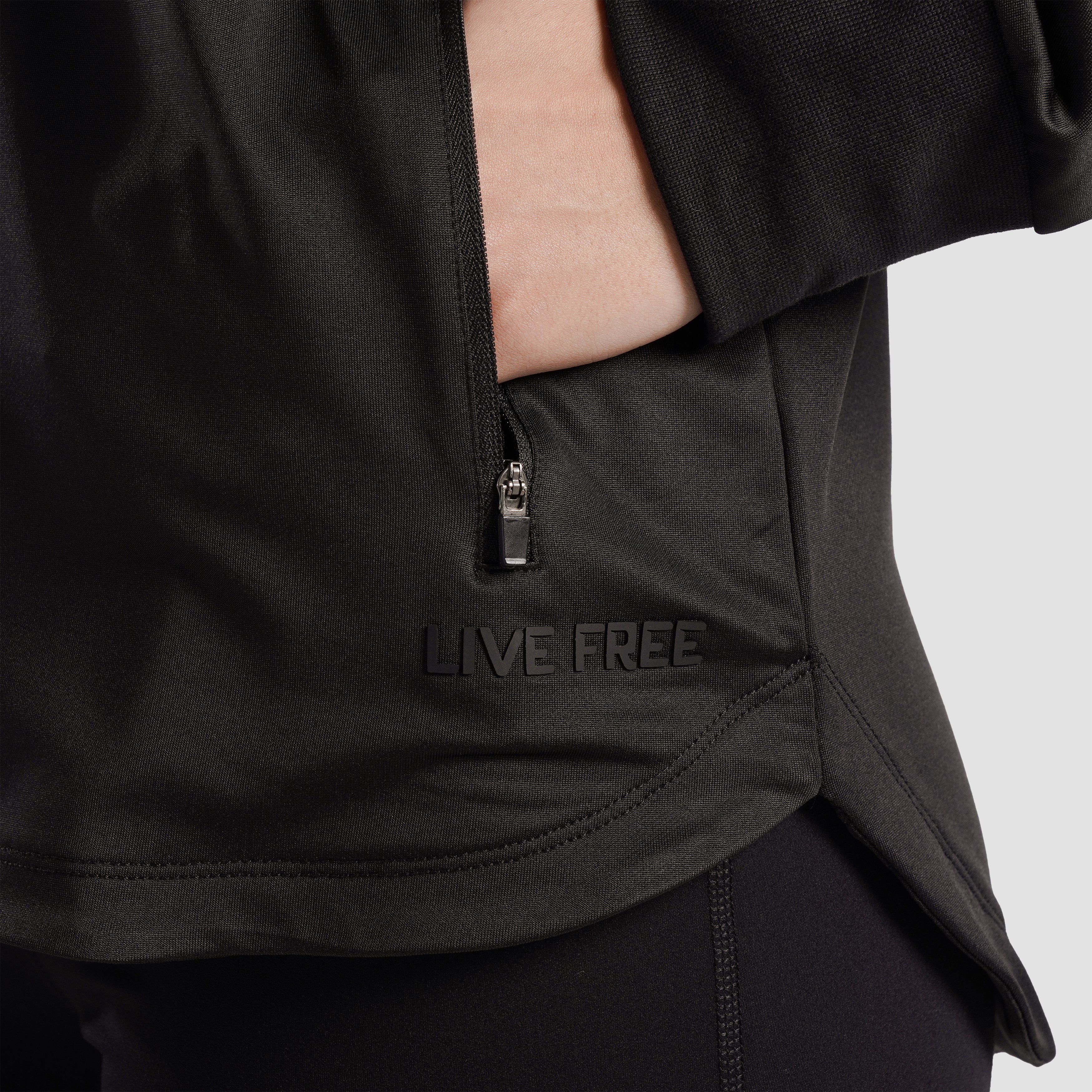 Motion Flow Long Top (Black)