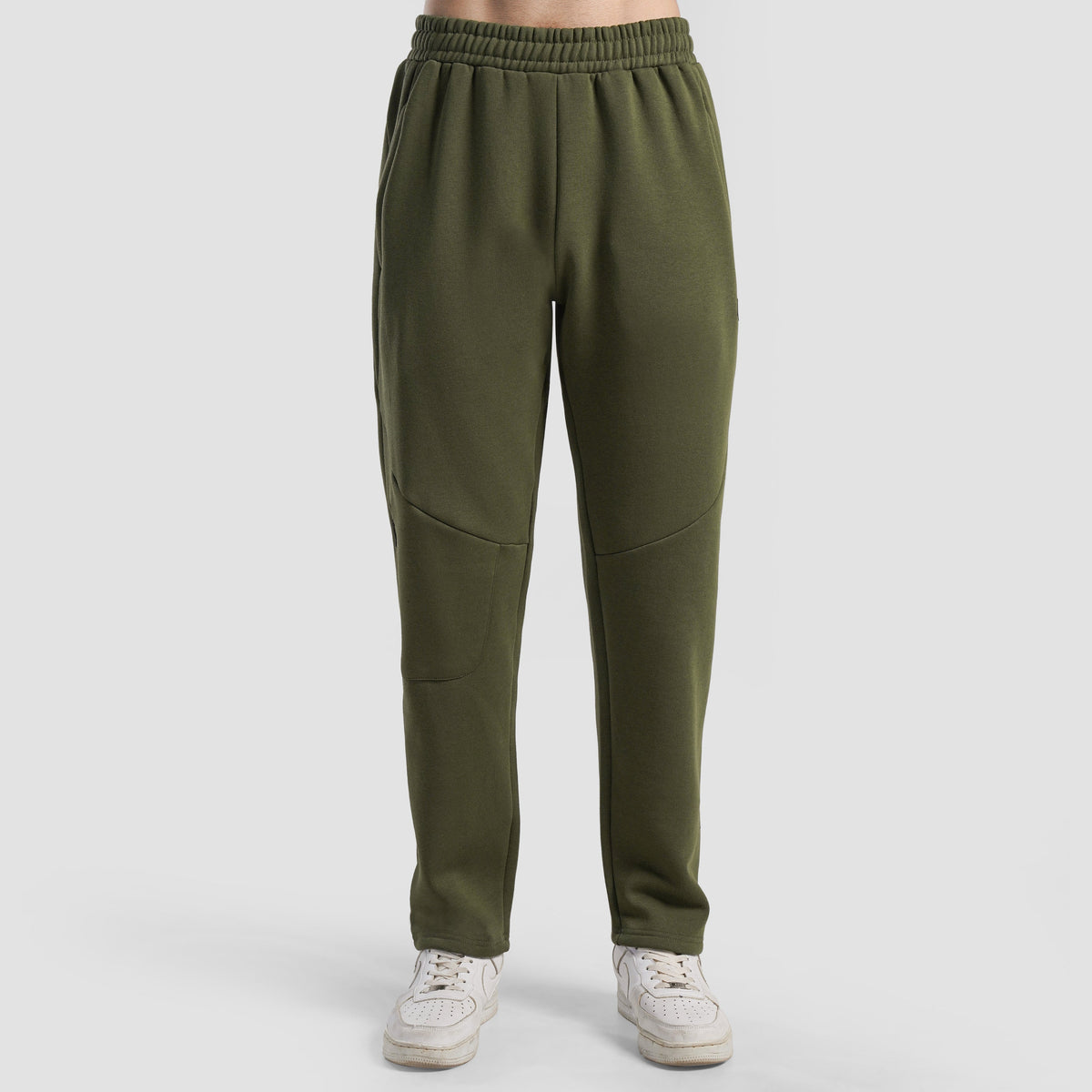Back view of Olive Axis Strike Trouser for men