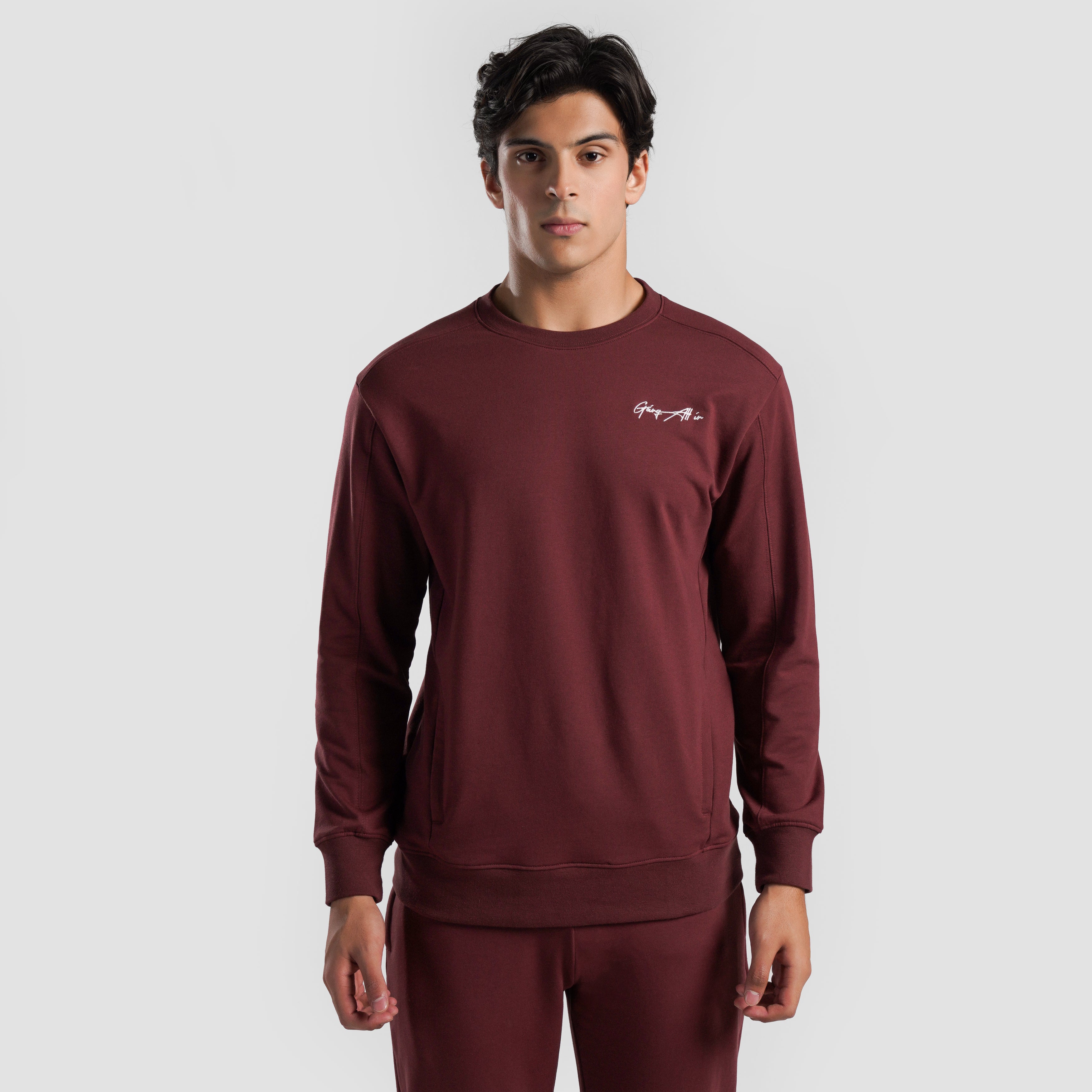 Athletic SweatShirt (Maroon)