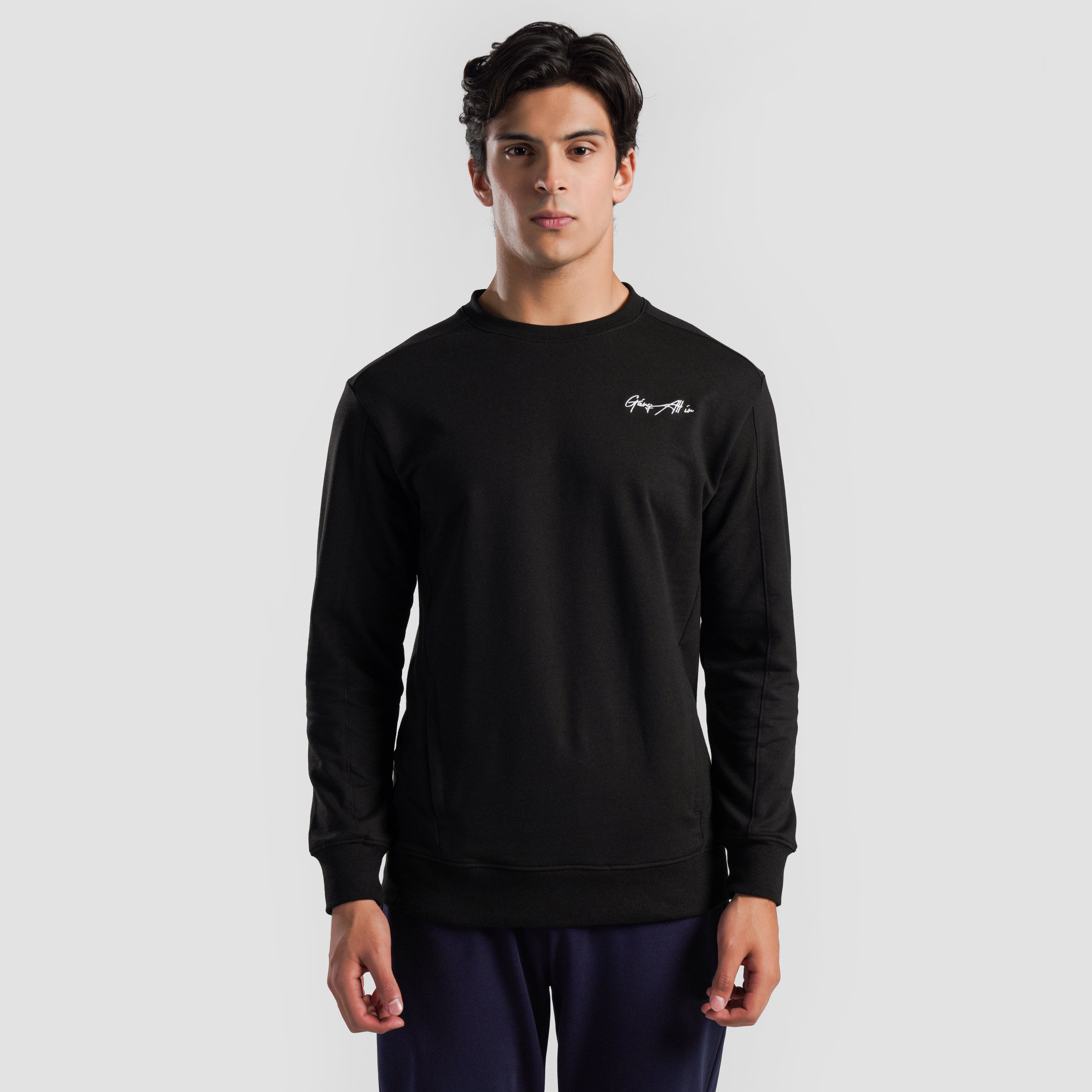Athletic SweatShirt (Black)