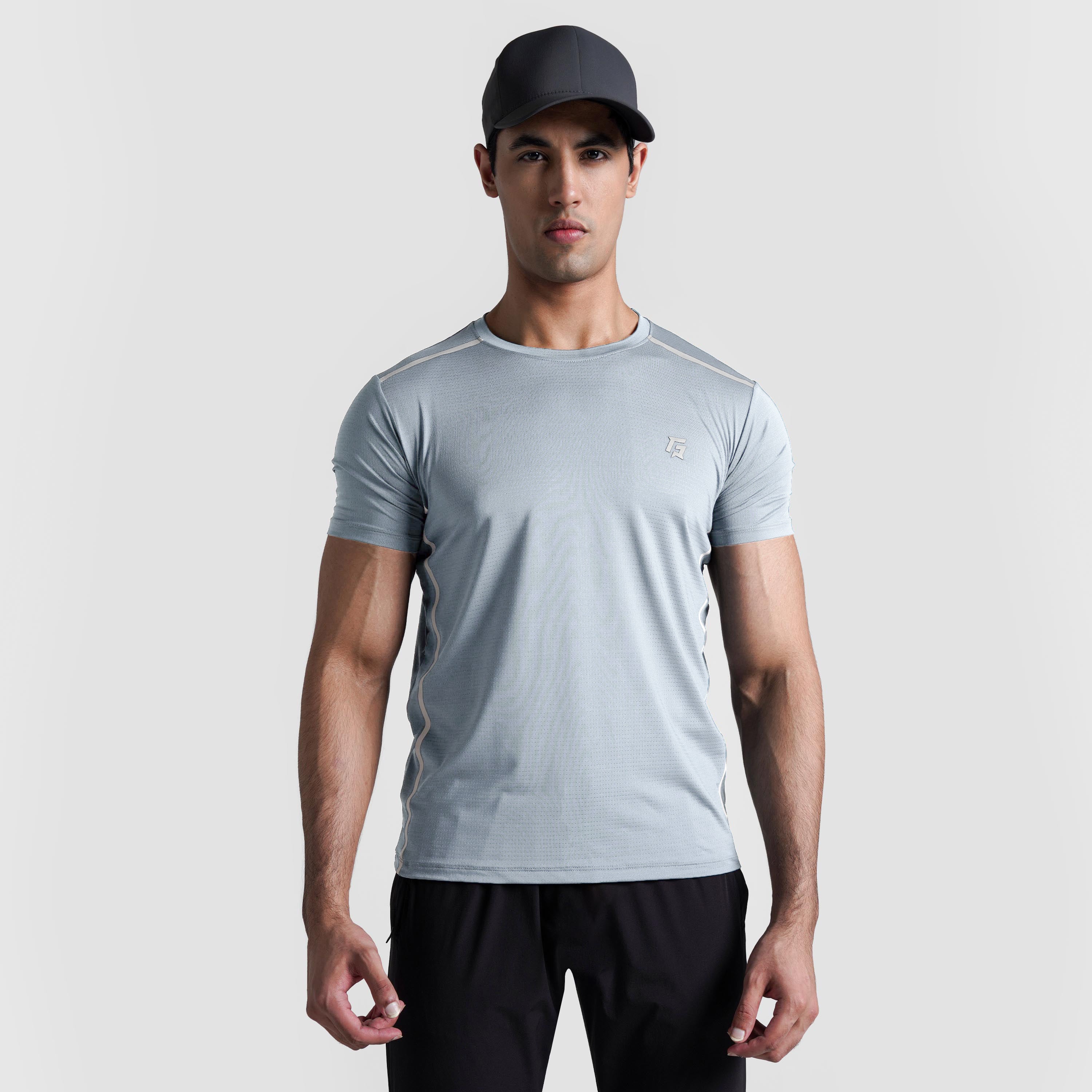 Run Overland Tee (Light Grey)