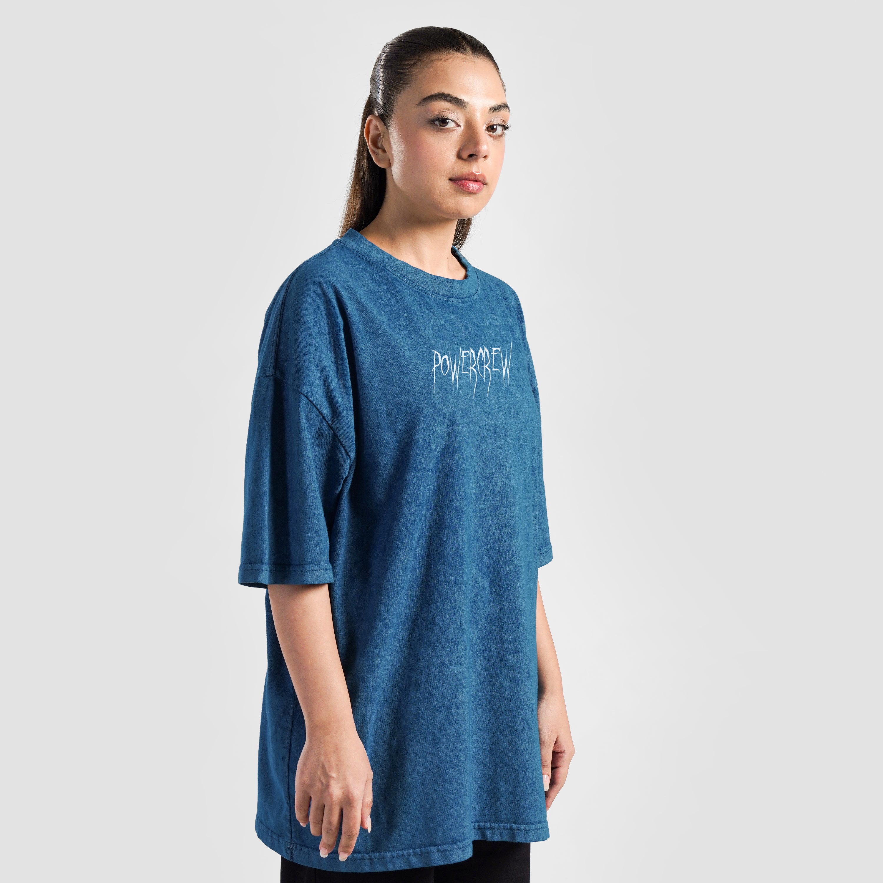 Core Stone Wash Tee 2.0 (Mid Blue)
