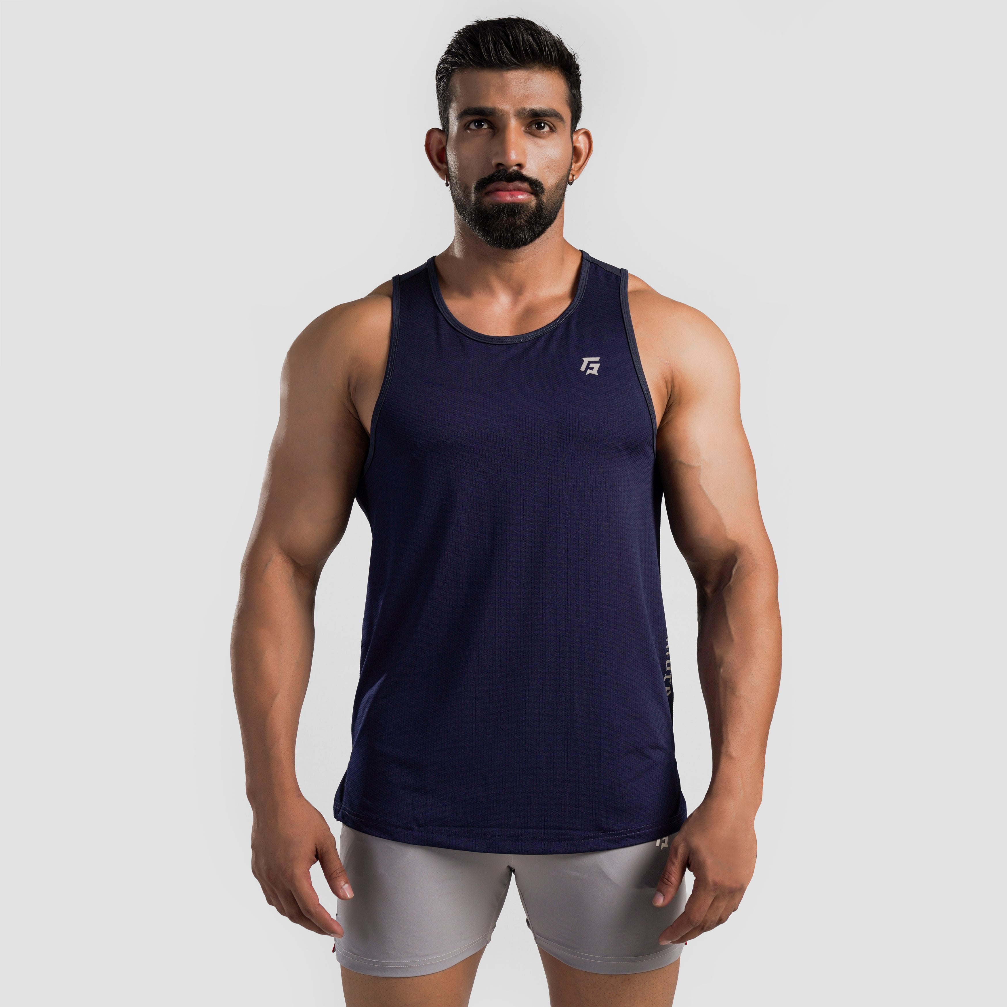 Logo Tank (Navy)