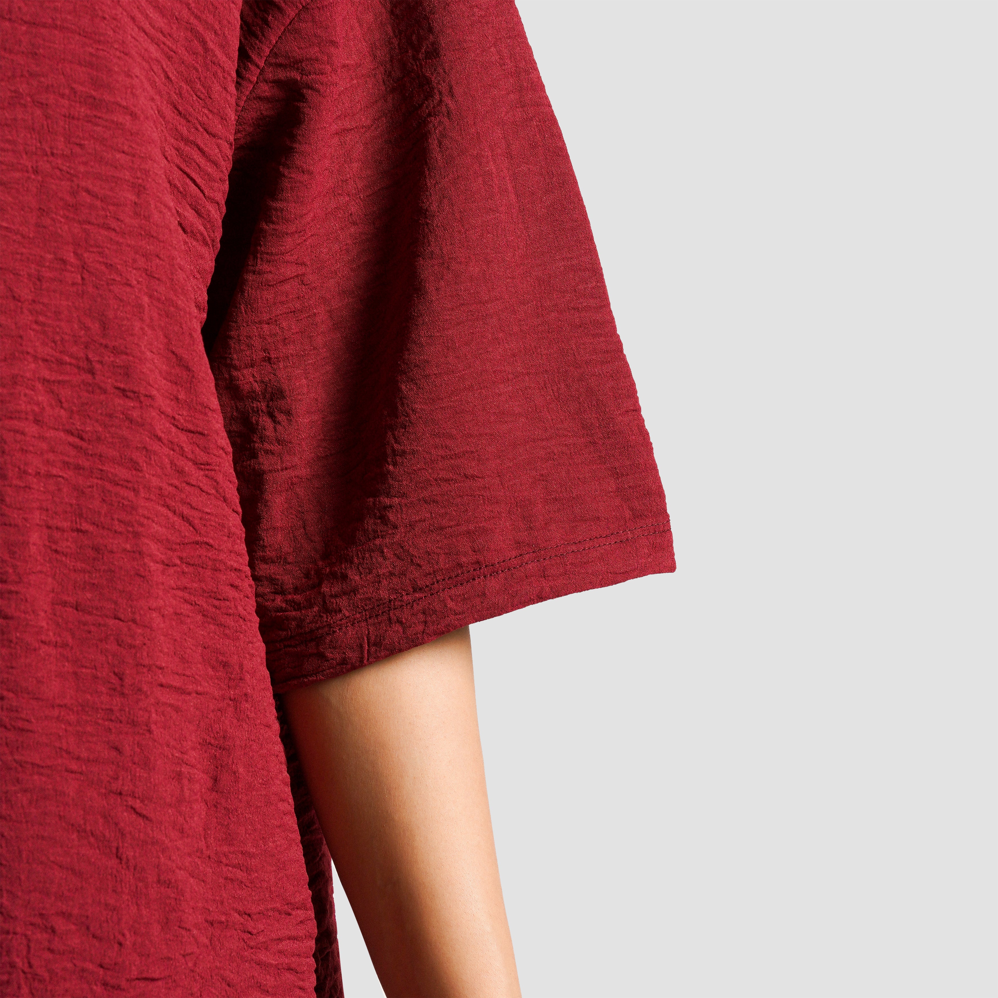 Ease Button Down (Maroon)