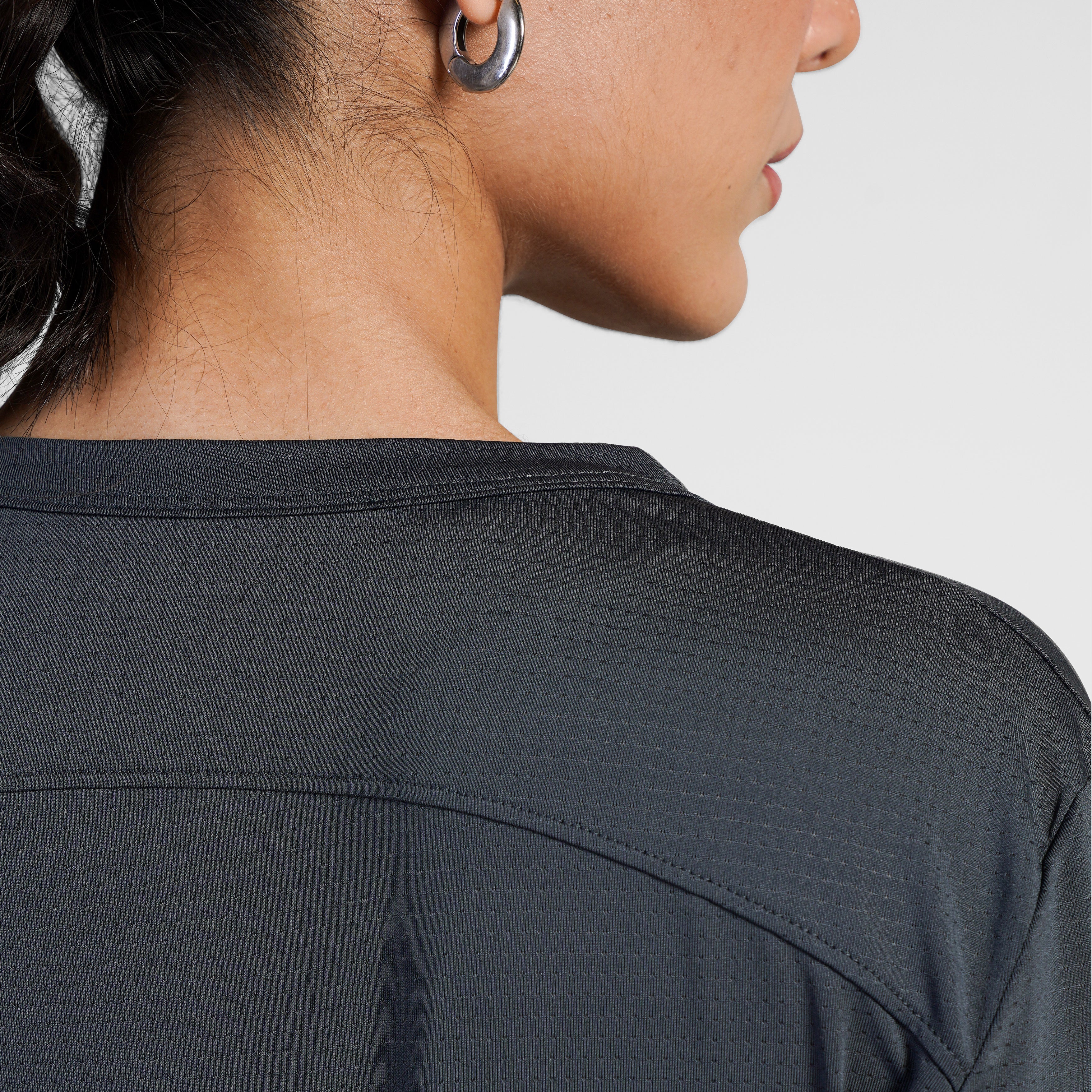 Active Fuse Full Sleeves Tee (Dark Grey)