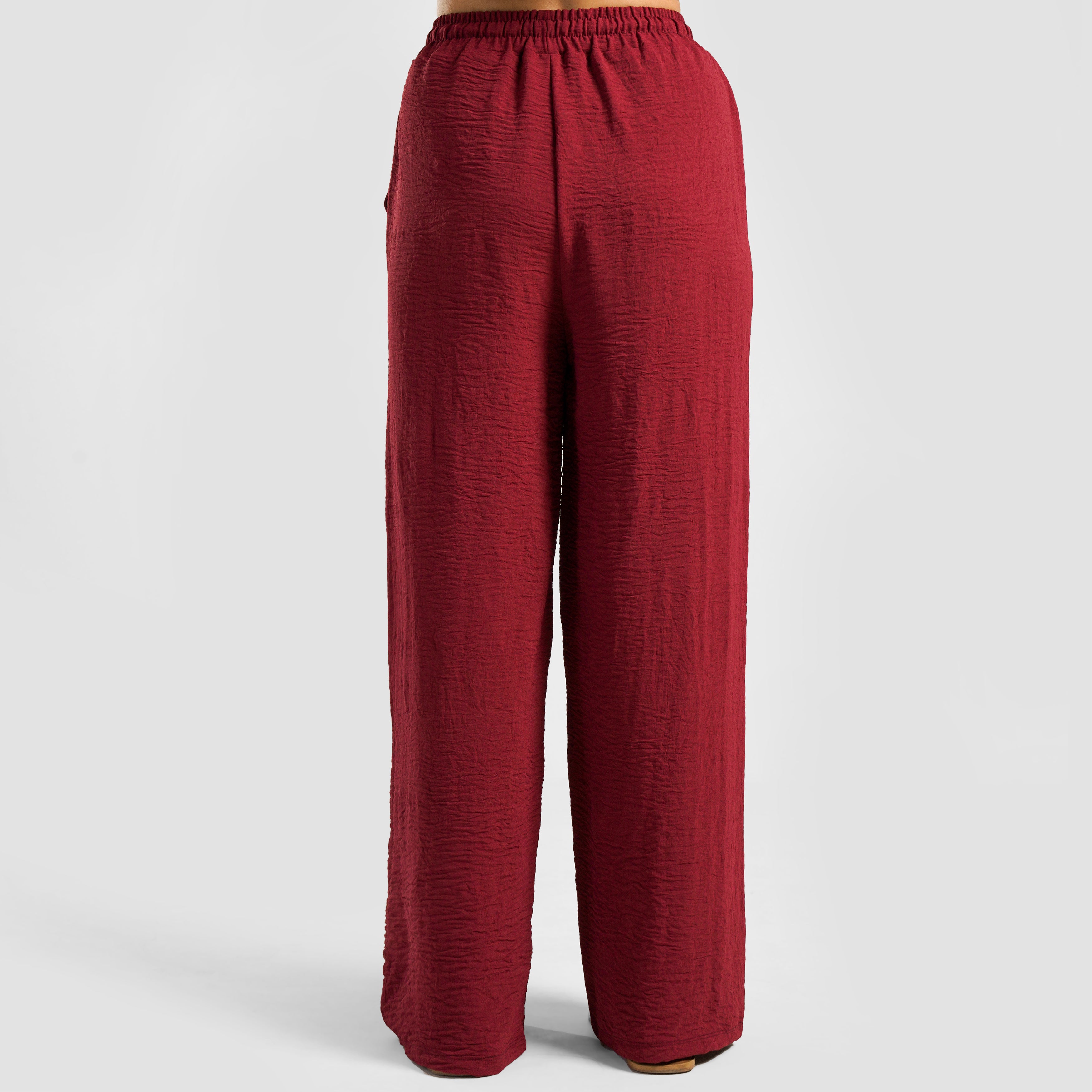 Ease Trousers (Maroon)