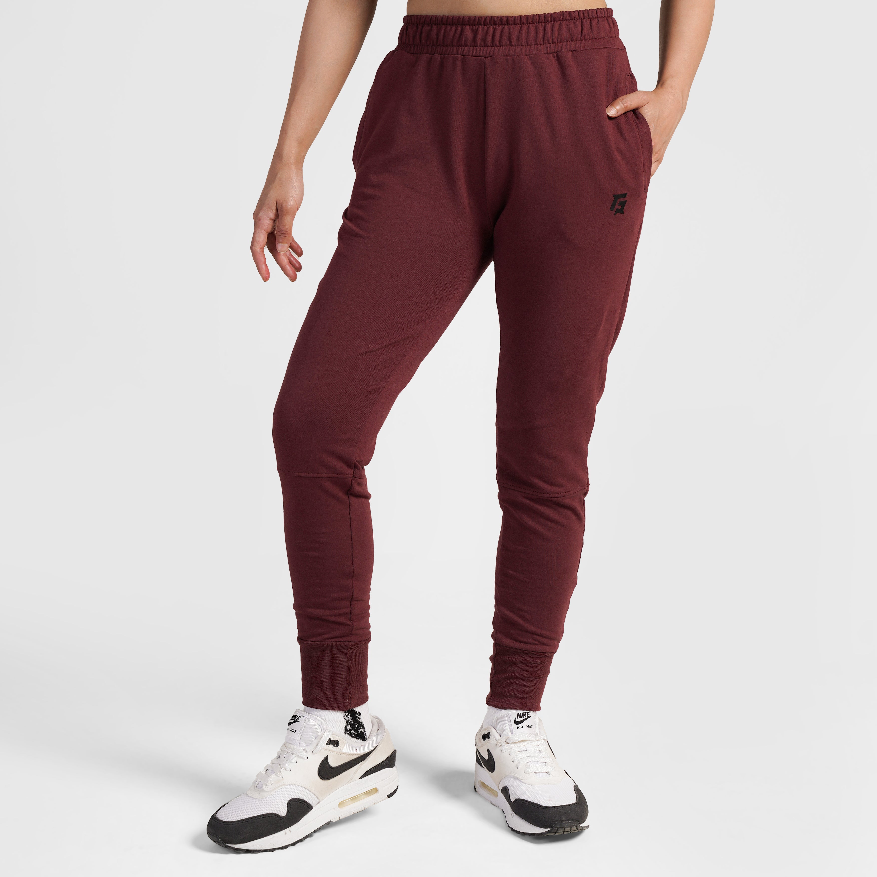 Essential Fit Joggers (Maroon)