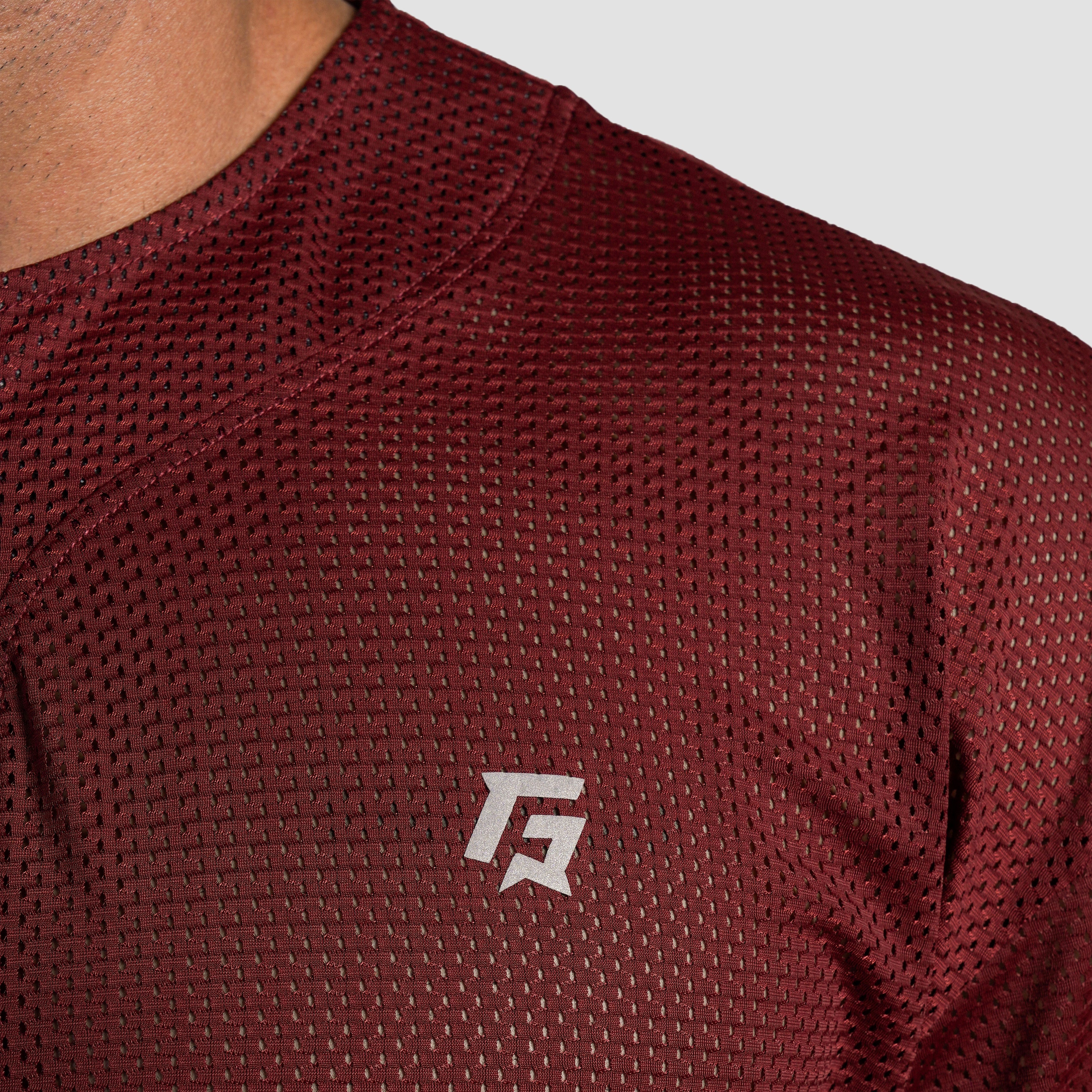 BaseBall Tee (Maroon)