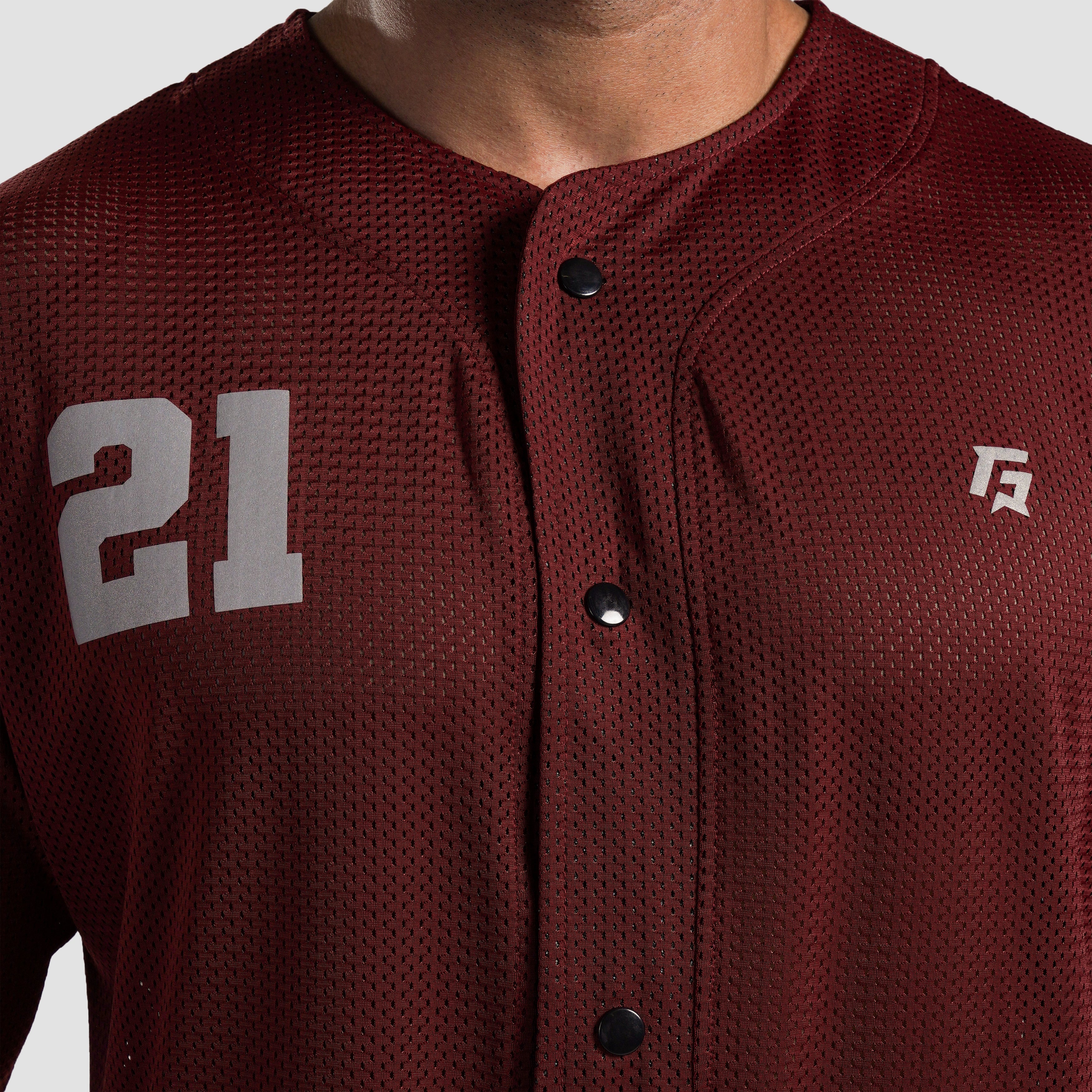 BaseBall Tee (Maroon)