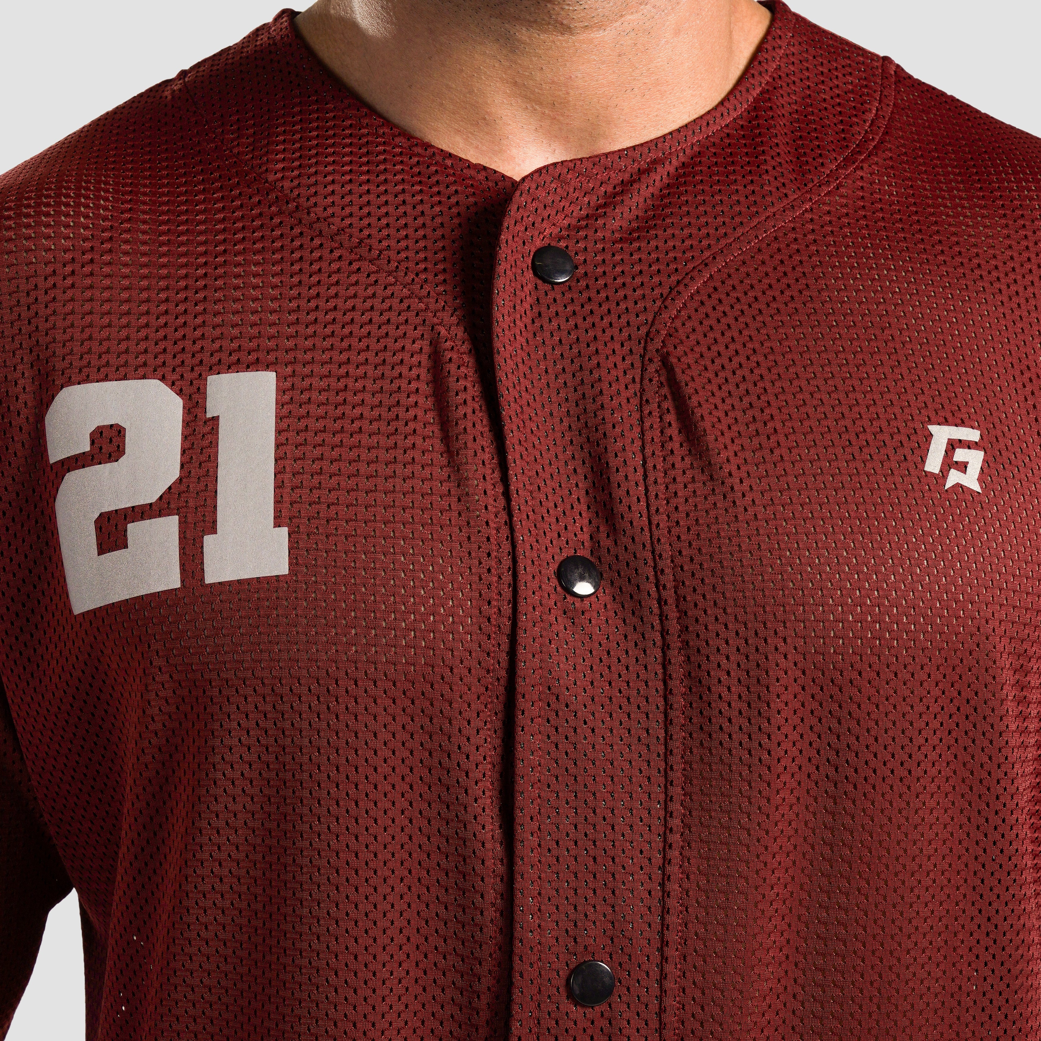 BaseBall Tee (Maroon)