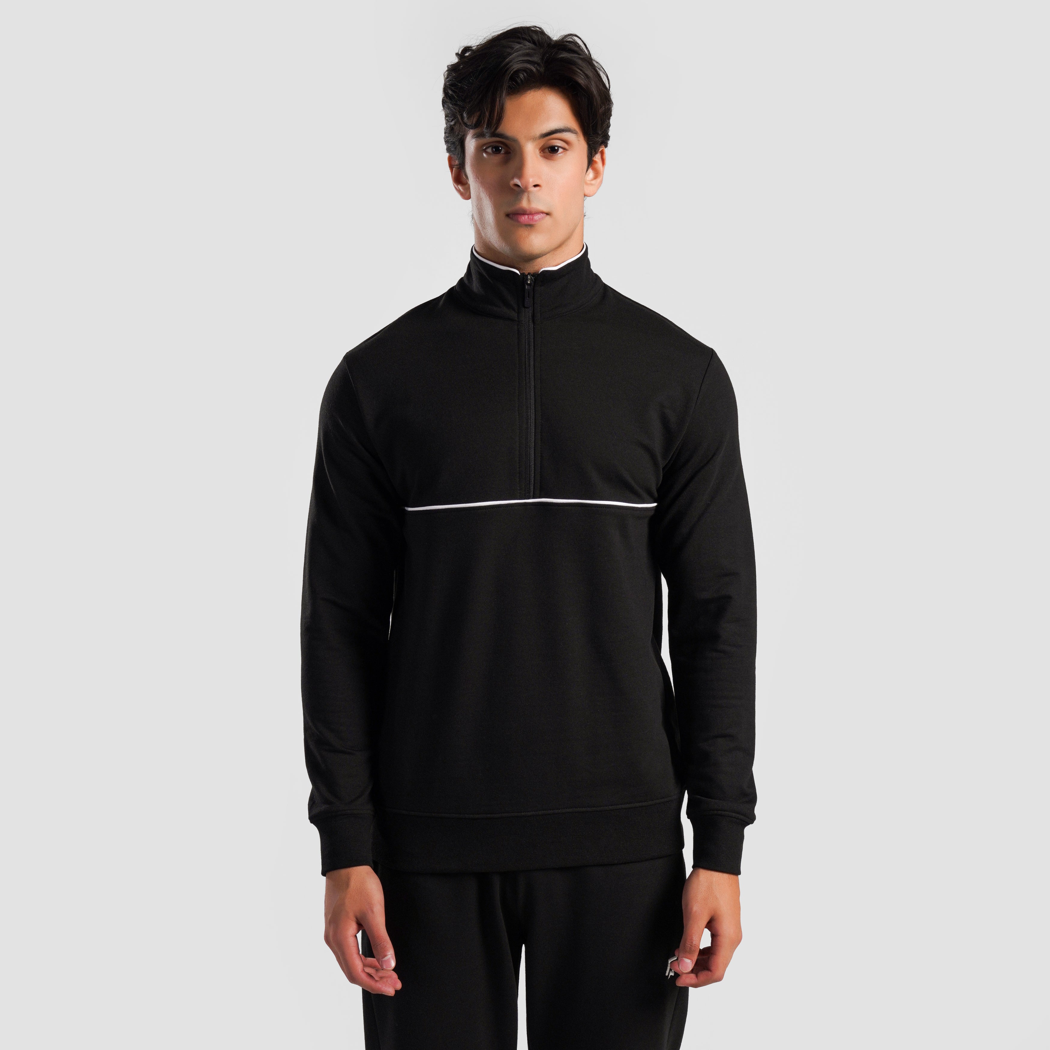 Shift Half Zip (Black)