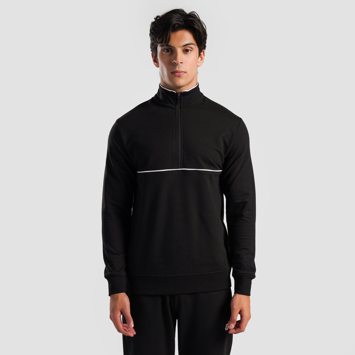 Shift Half Zip (Black)