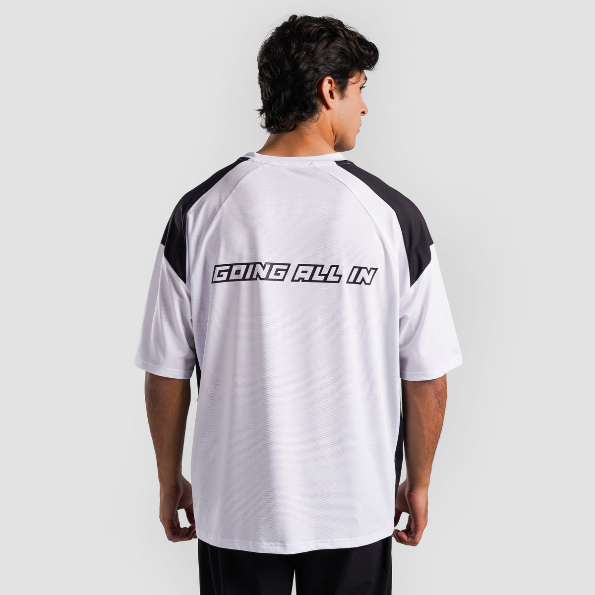 unisex gym t-shirt sportswear breathable workout tee back view Unisex T-Shirt Gym Armour Pakistan