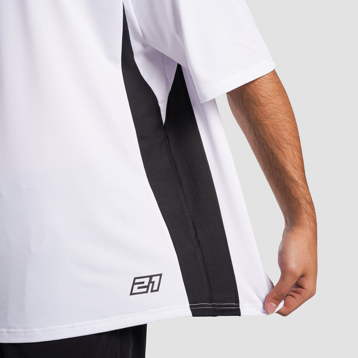 unisex gym t-shirt sportswear breathable workout tee lifestyle view Unisex T-Shirt Gymarmour Pakistan