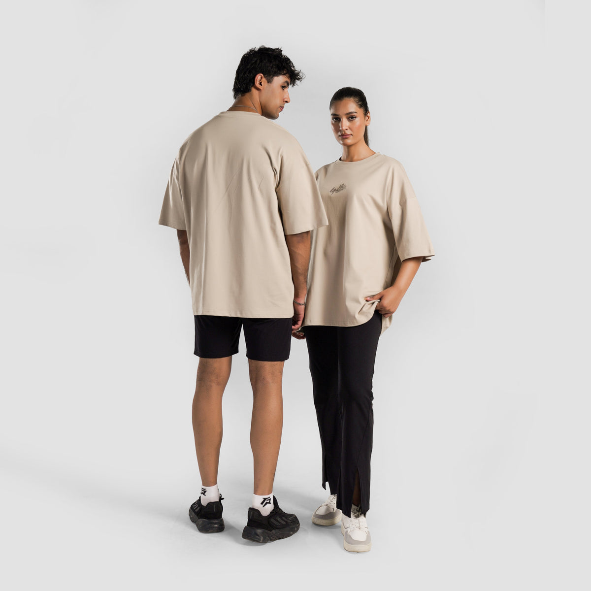 unisex gym t-shirt sportswear breathable workout tee front view Unisex T-Shirt Gym Armour Pakistan